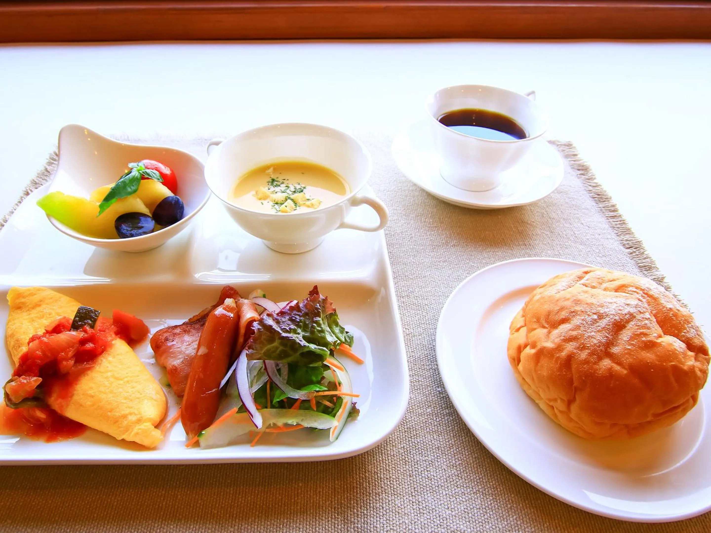 Breakfast in Pension Kinrinko Toyonokuni