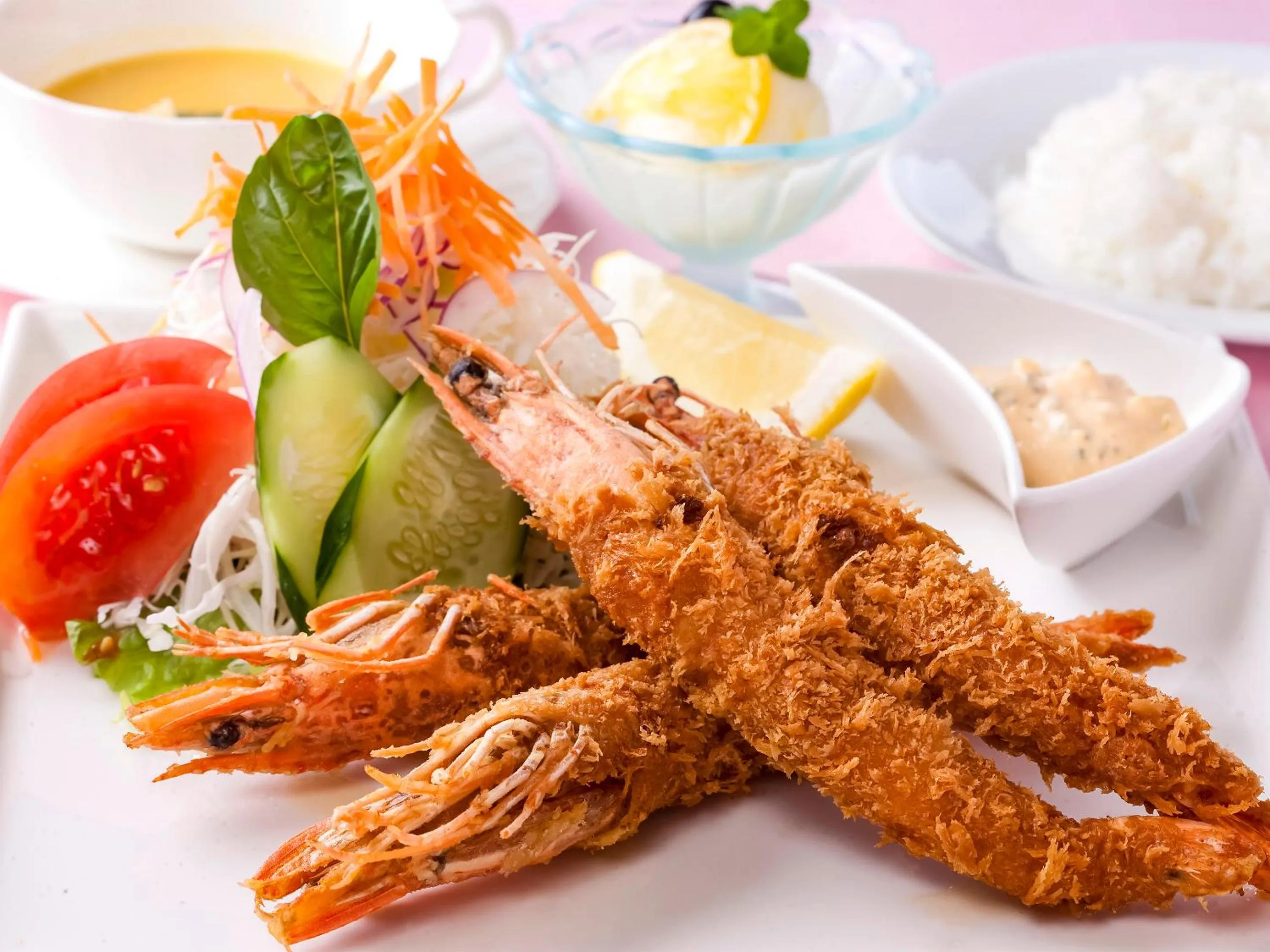 Dinner in Pension Kinrinko Toyonokuni