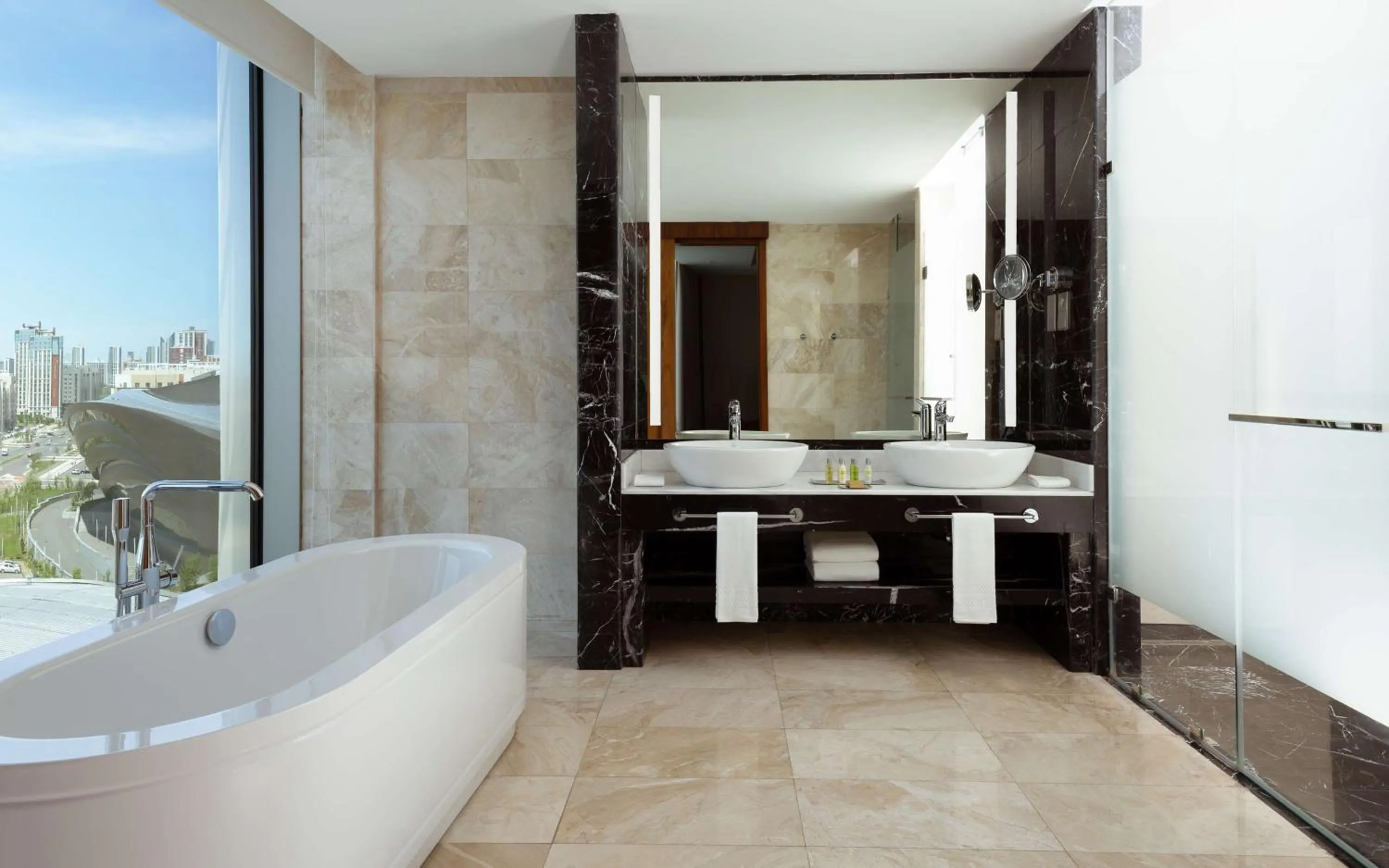Bathroom in Hilton Astana