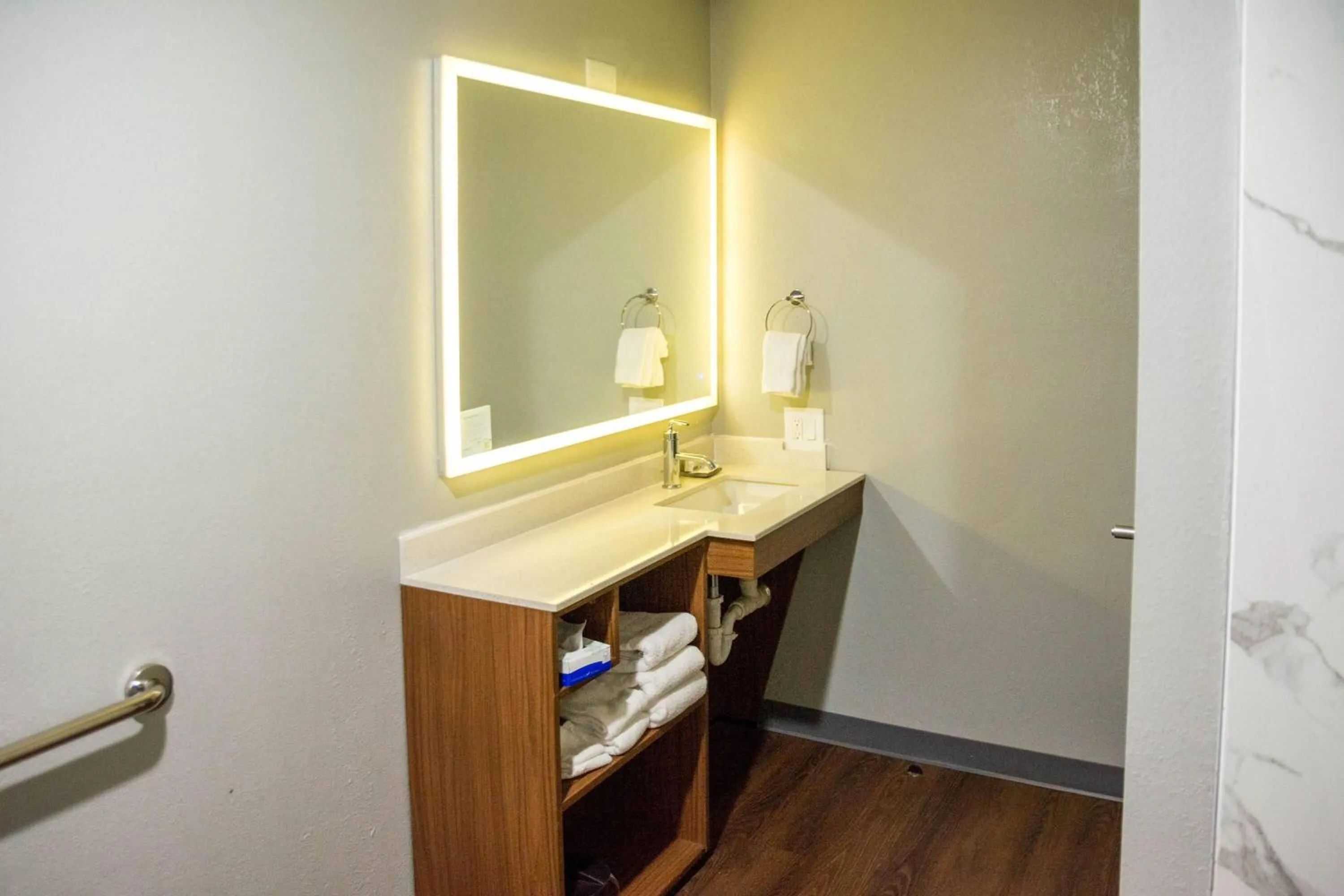 Bathroom in La Quinta Inn & Suites by Wyndham Fayetteville I-95