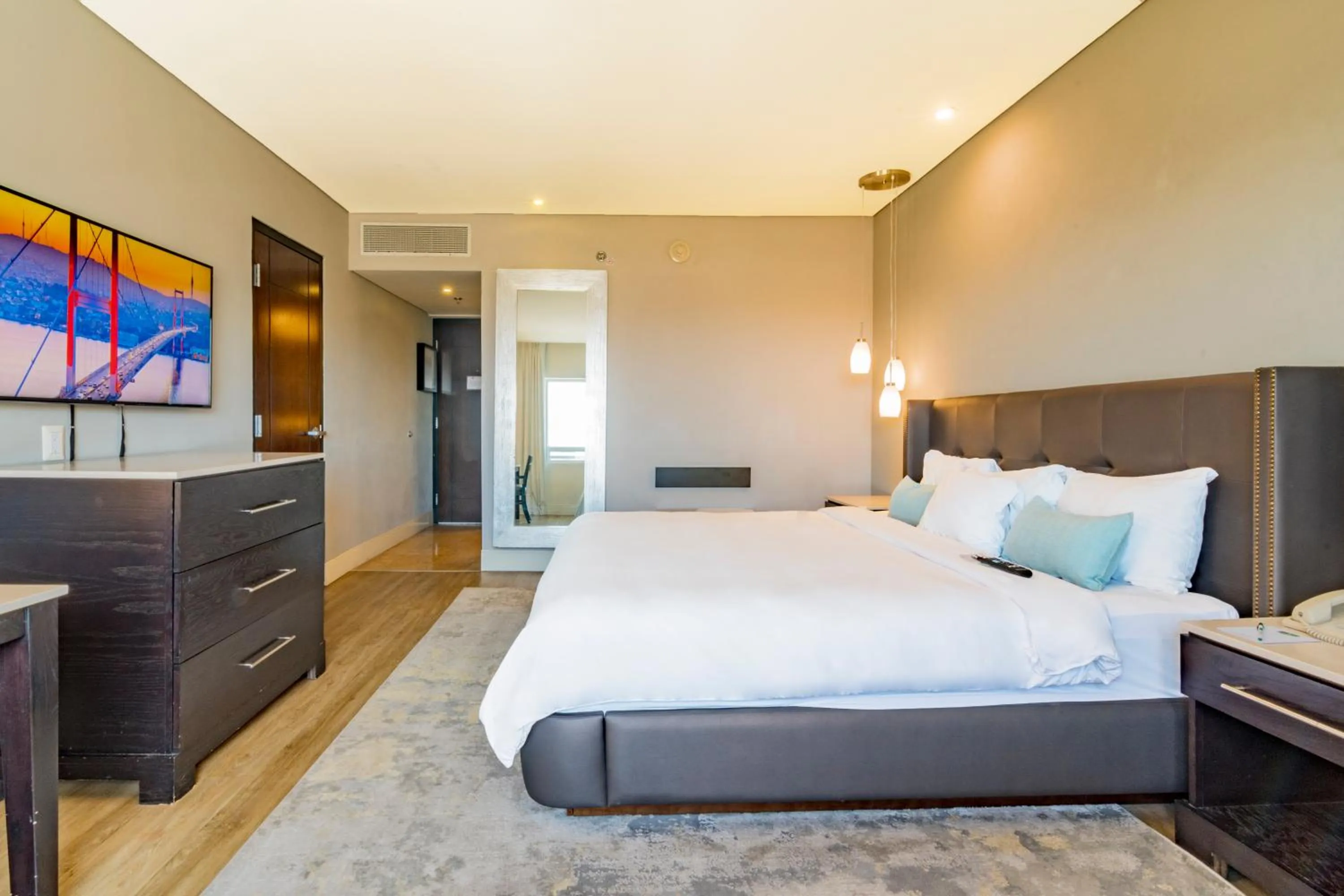 Bed in Hotel Lucerna Hermosillo