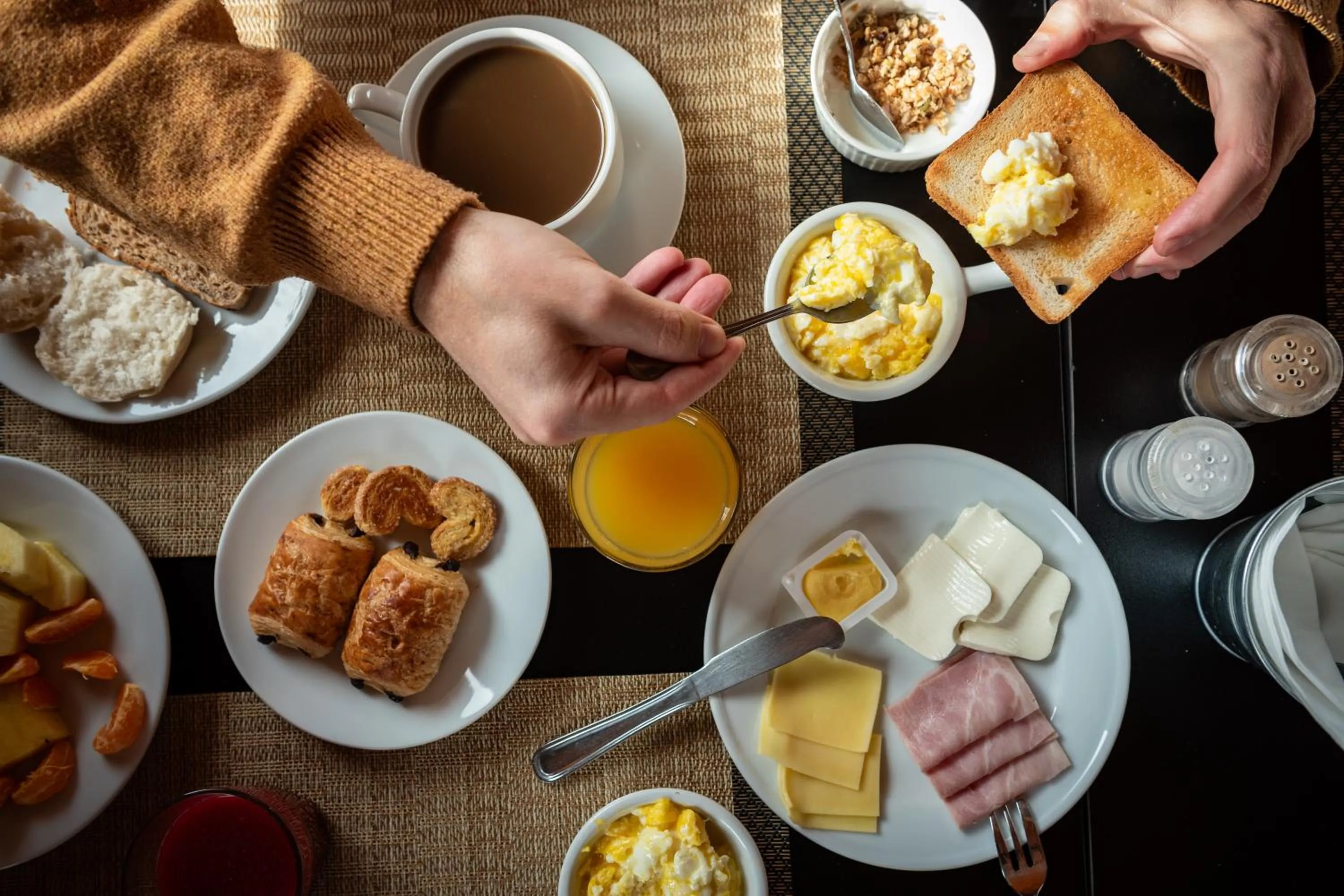 Restaurant/places to eat in Hotel Puelche