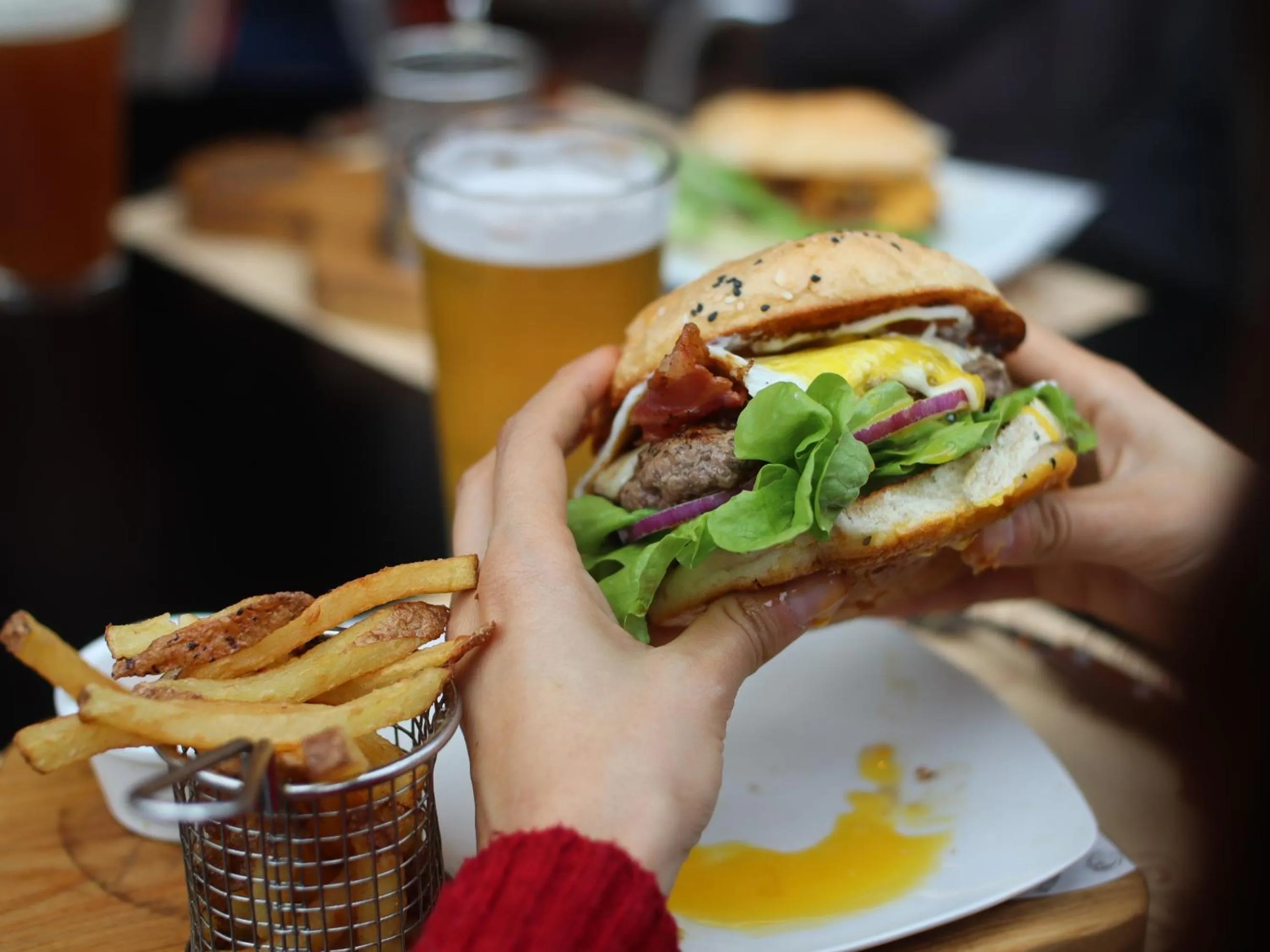 Restaurant/places to eat in Hotel Puelche