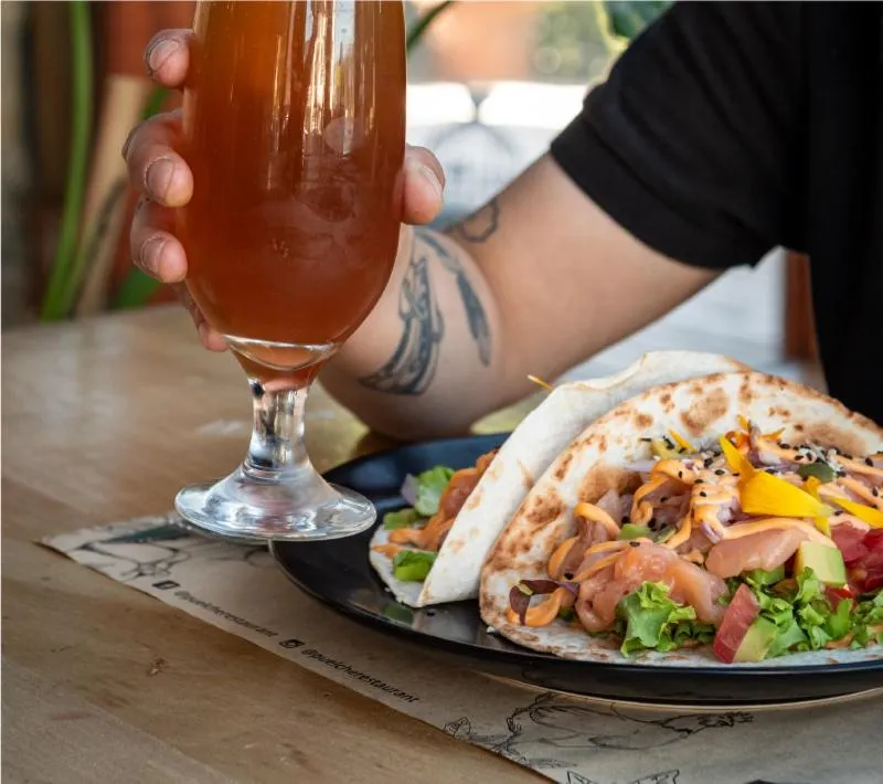 Restaurant/places to eat in Hotel Puelche