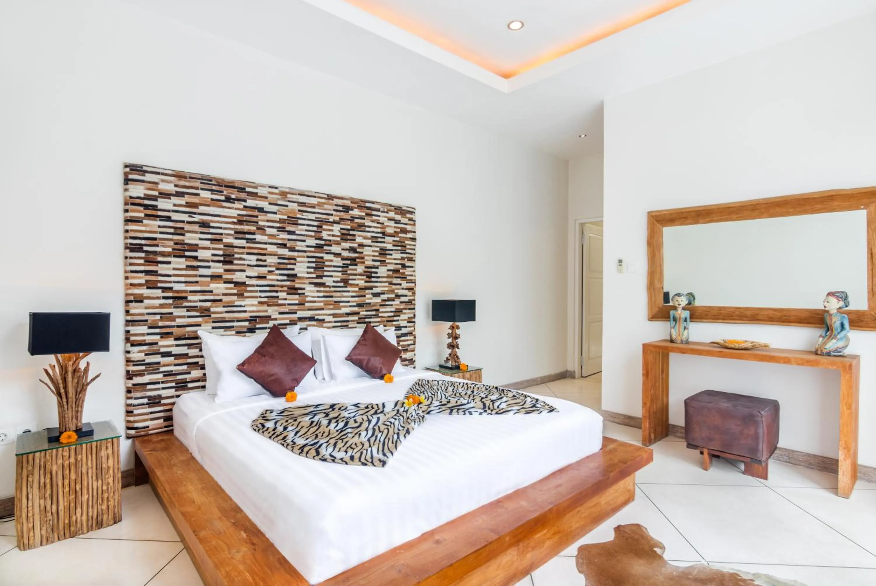 Bedroom, Bed in Villa Safari