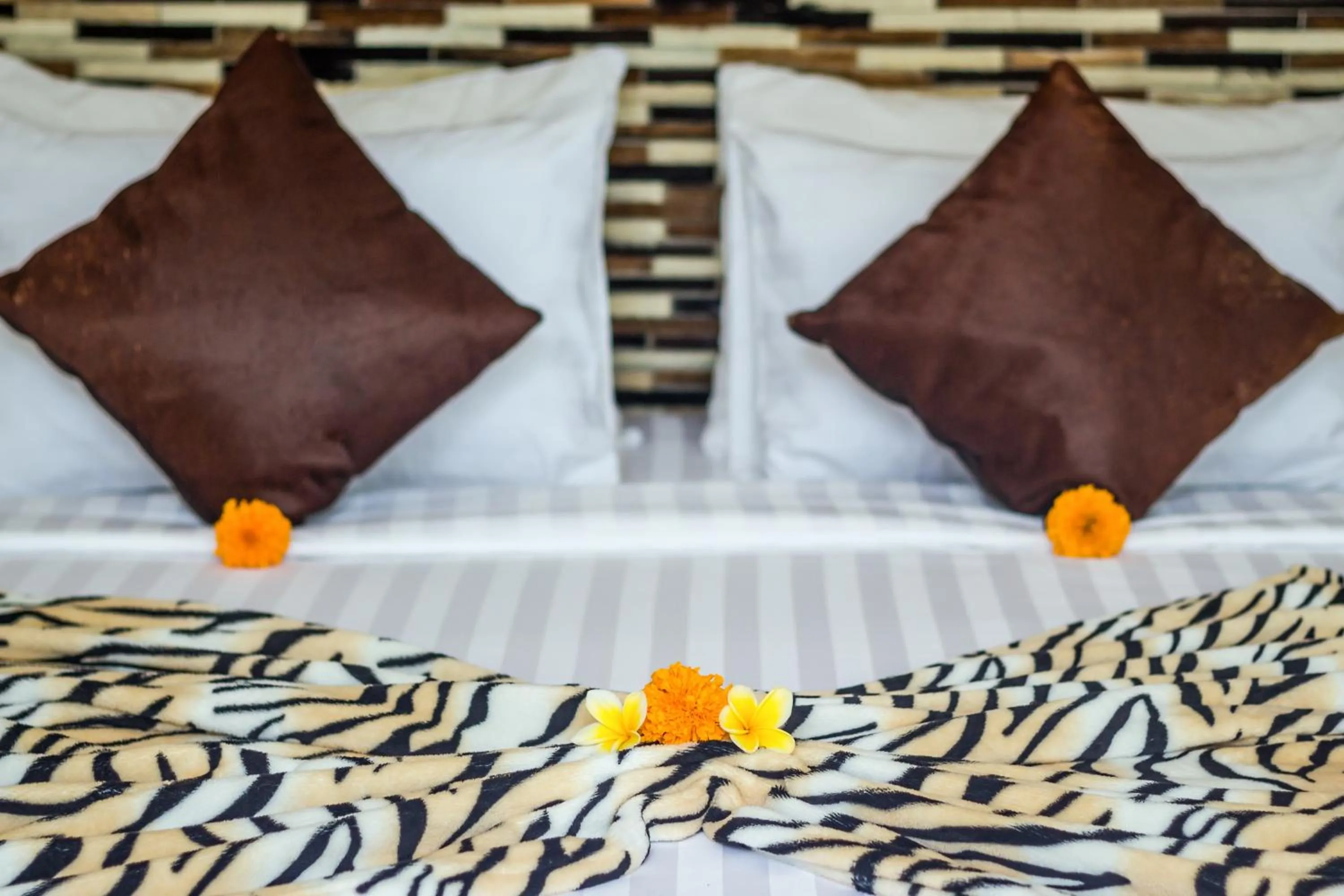Bed in Villa Safari