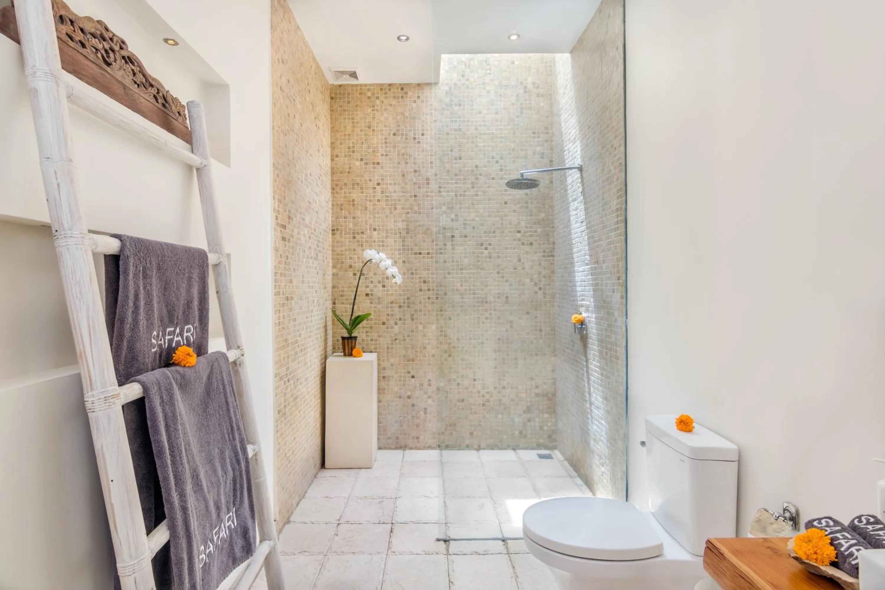 Shower in Villa Safari