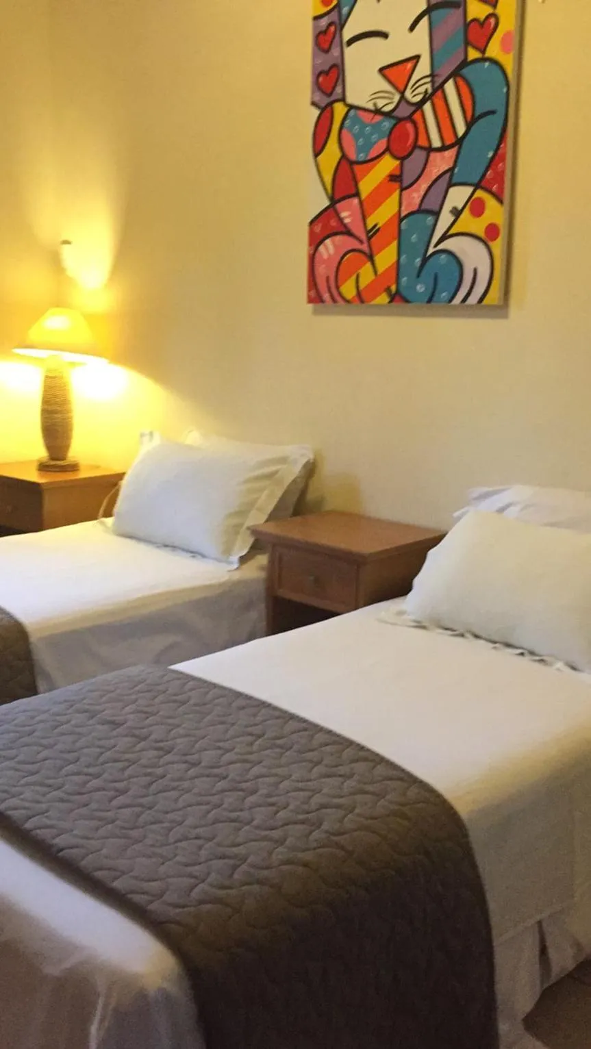 Bed in CostaSol Pipa Chalés