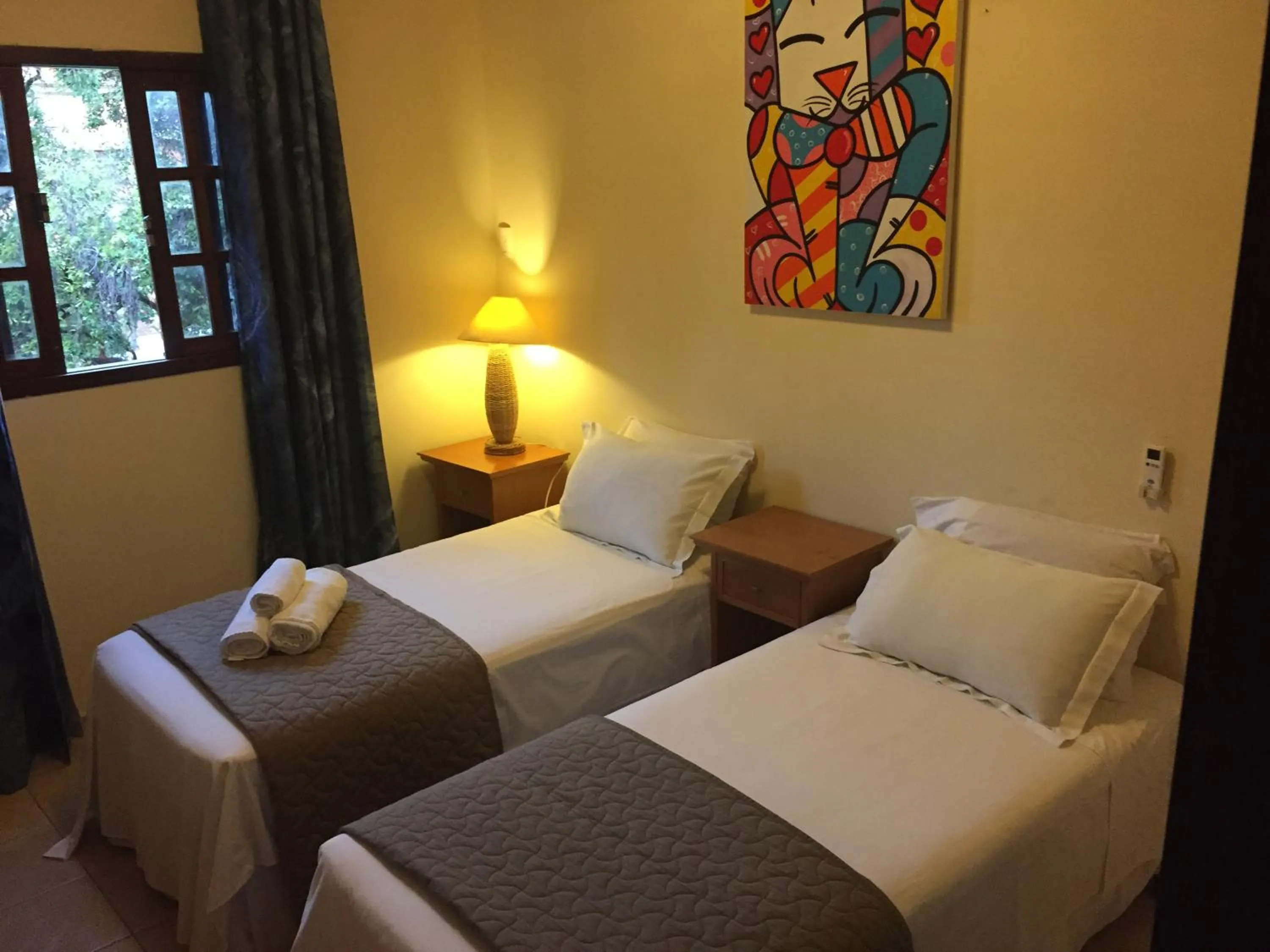 Bed in CostaSol Pipa Chalés