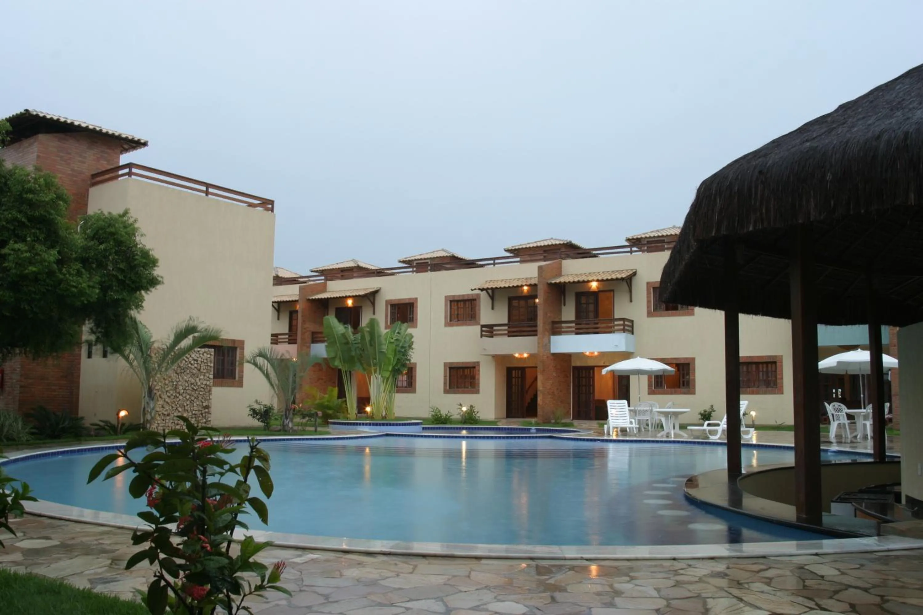 Swimming pool in CostaSol Pipa Chalés