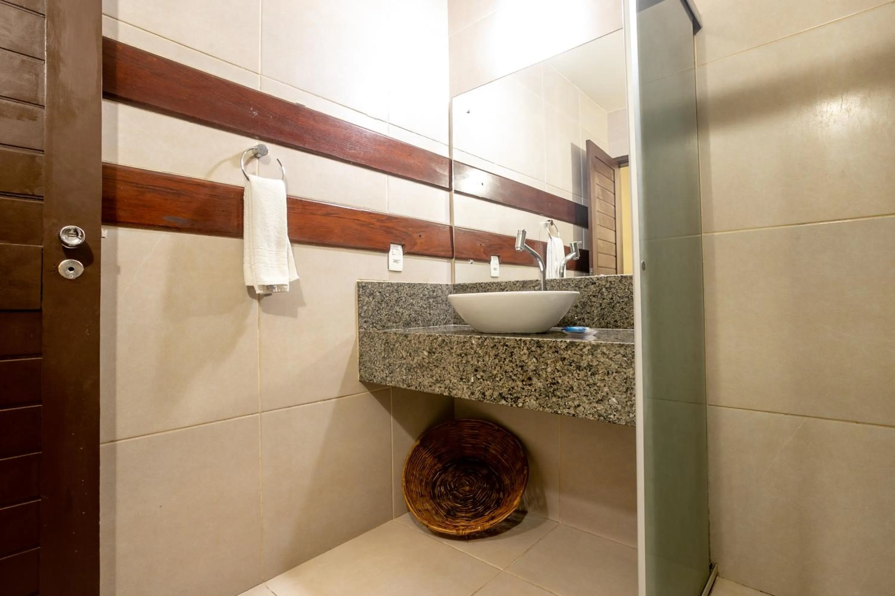 Bathroom in Pousada Tabapitanga