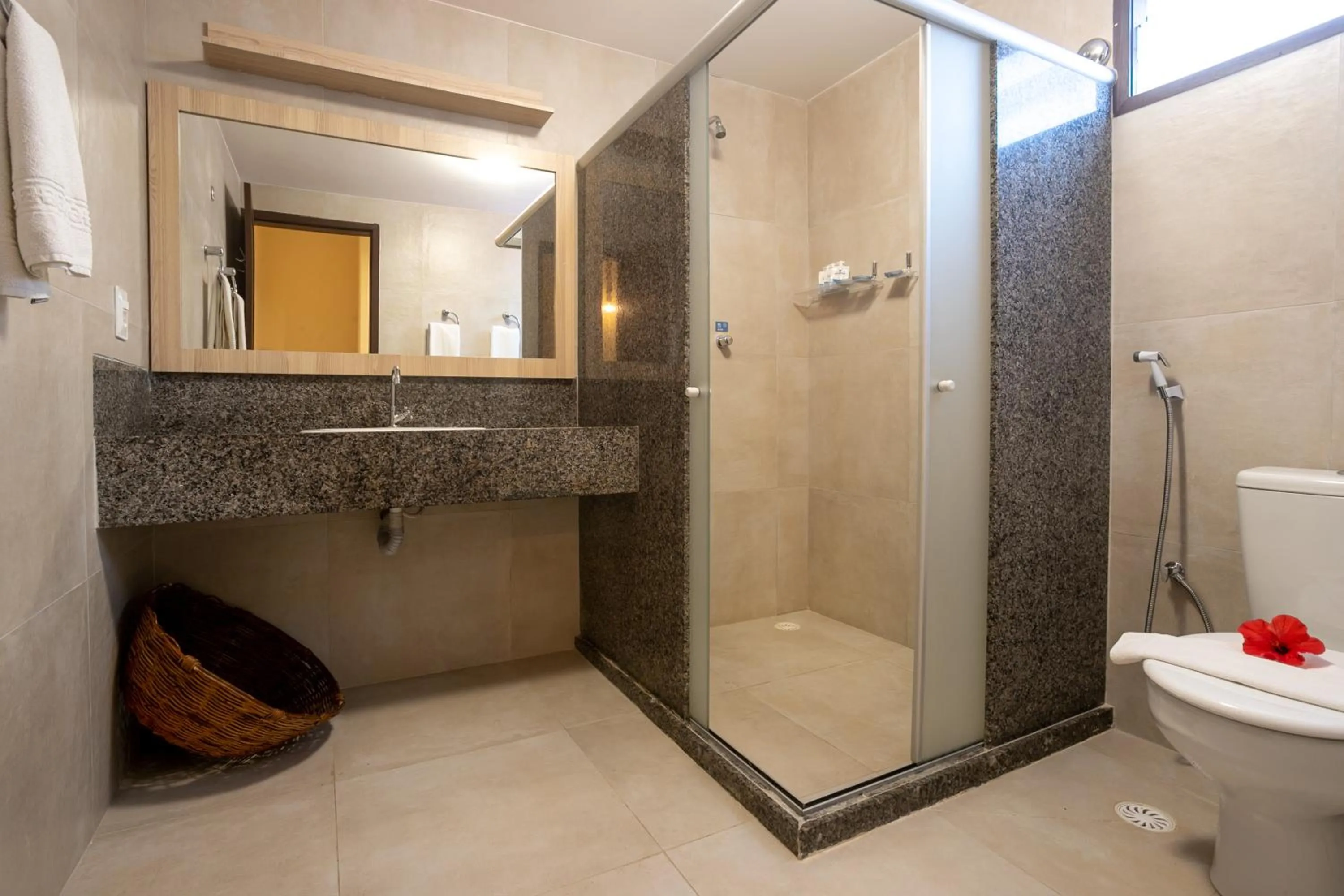 Bathroom in Pousada Tabapitanga