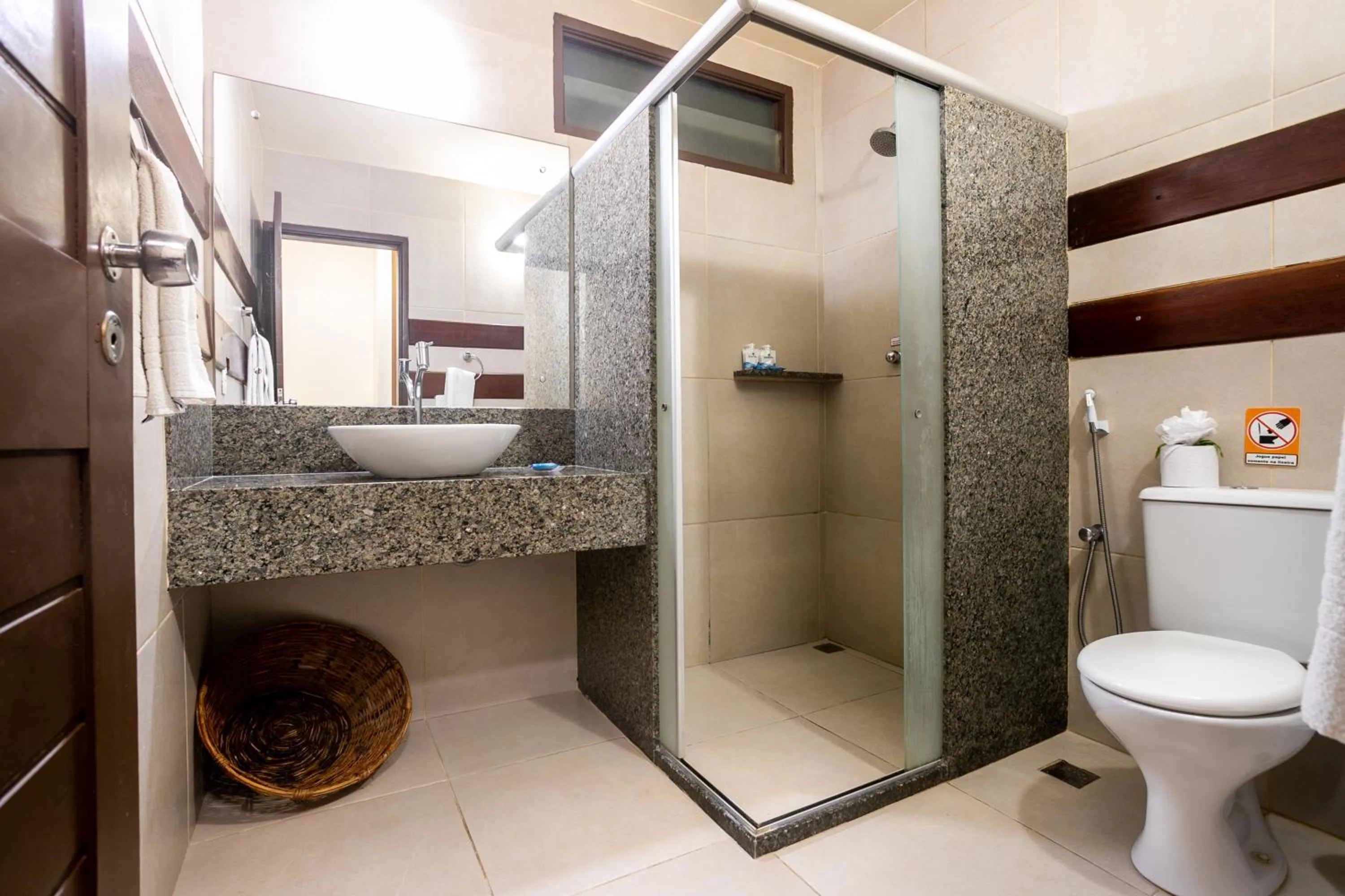 Bathroom in Pousada Tabapitanga