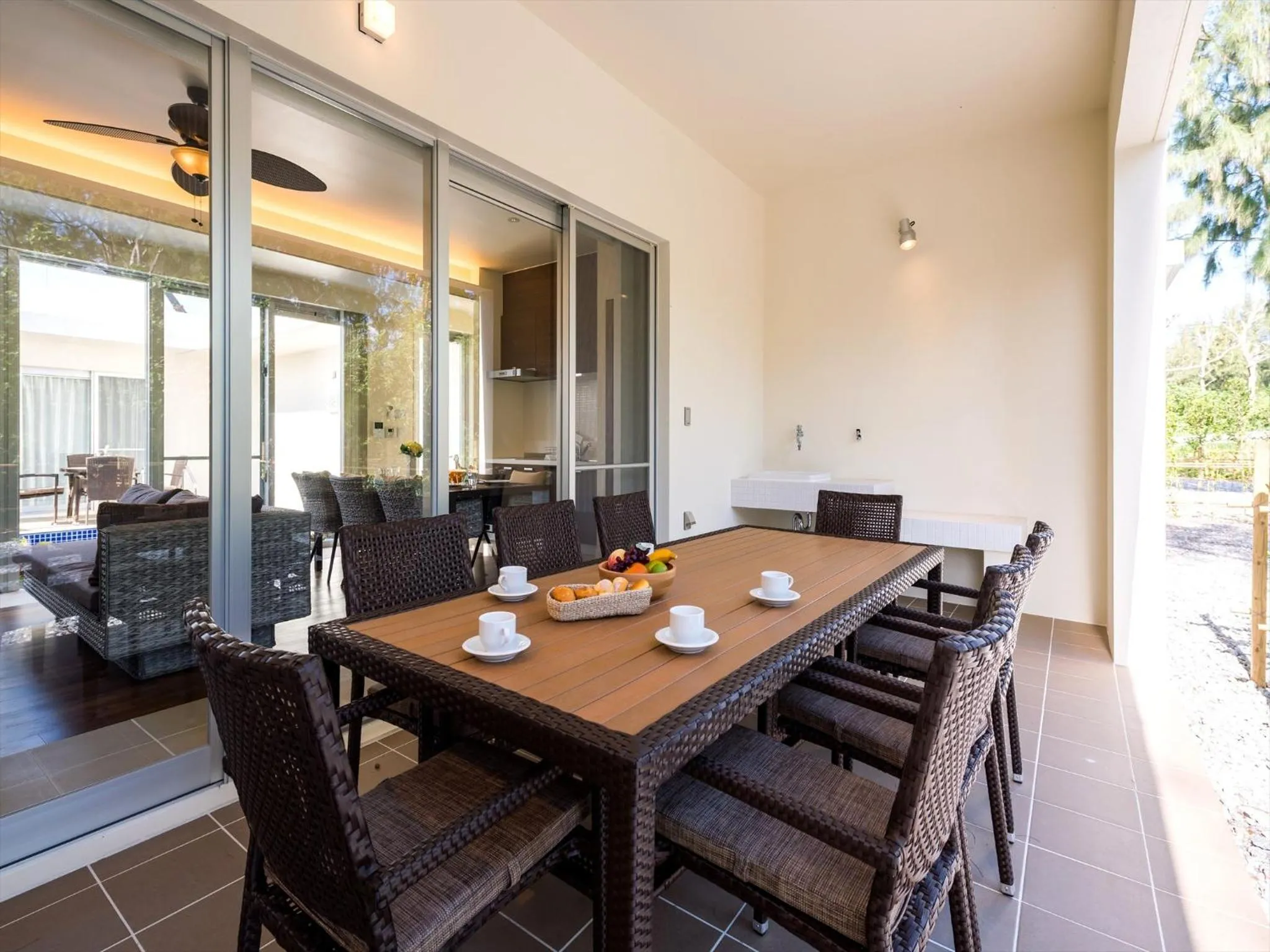 Balcony/Terrace in Ahman Suite Villa Sumuide