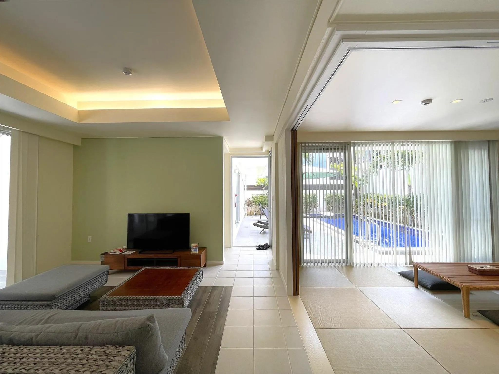 Living room in Ahman Suite Villa Sumuide