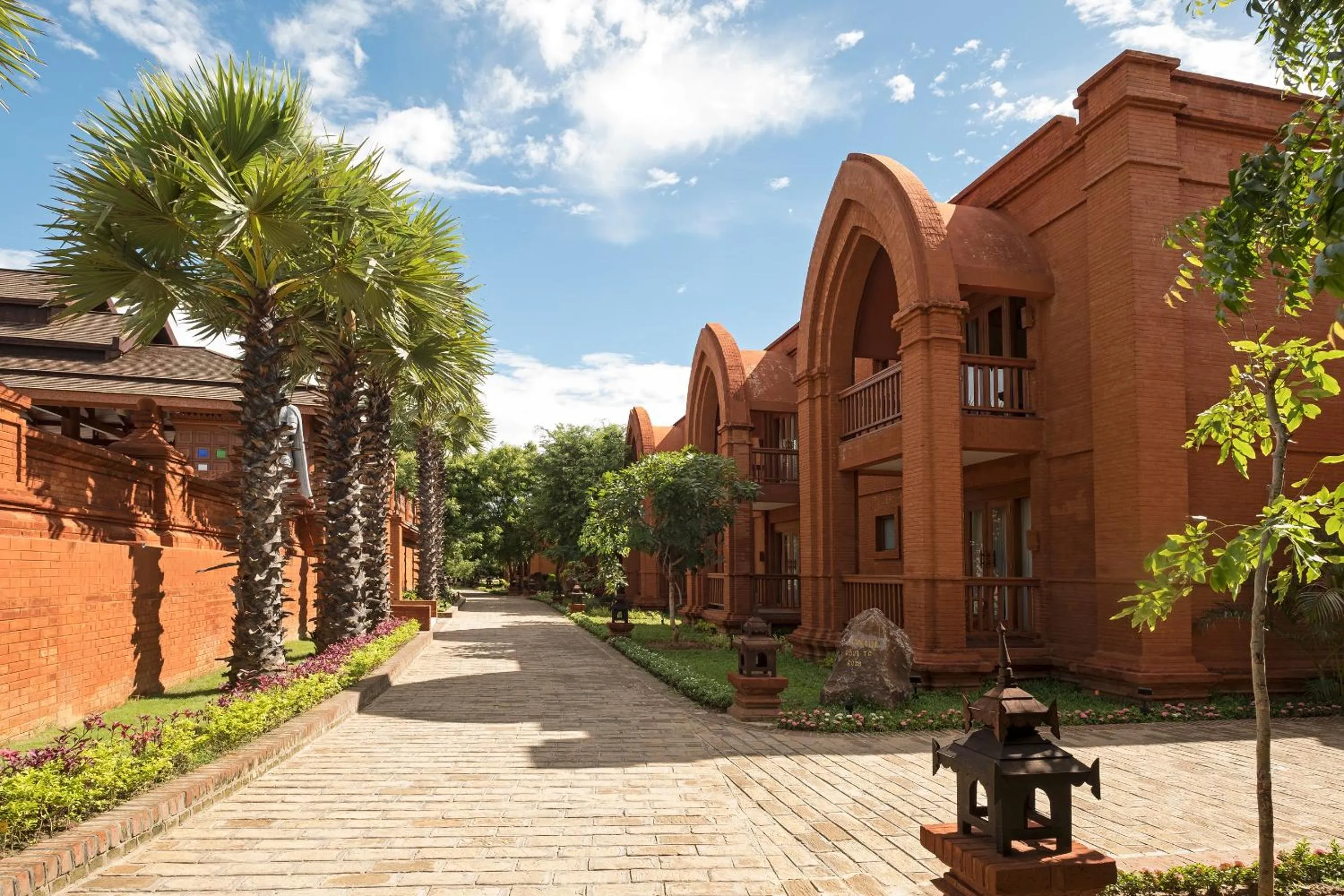 Property building in Heritage Bagan Hotel