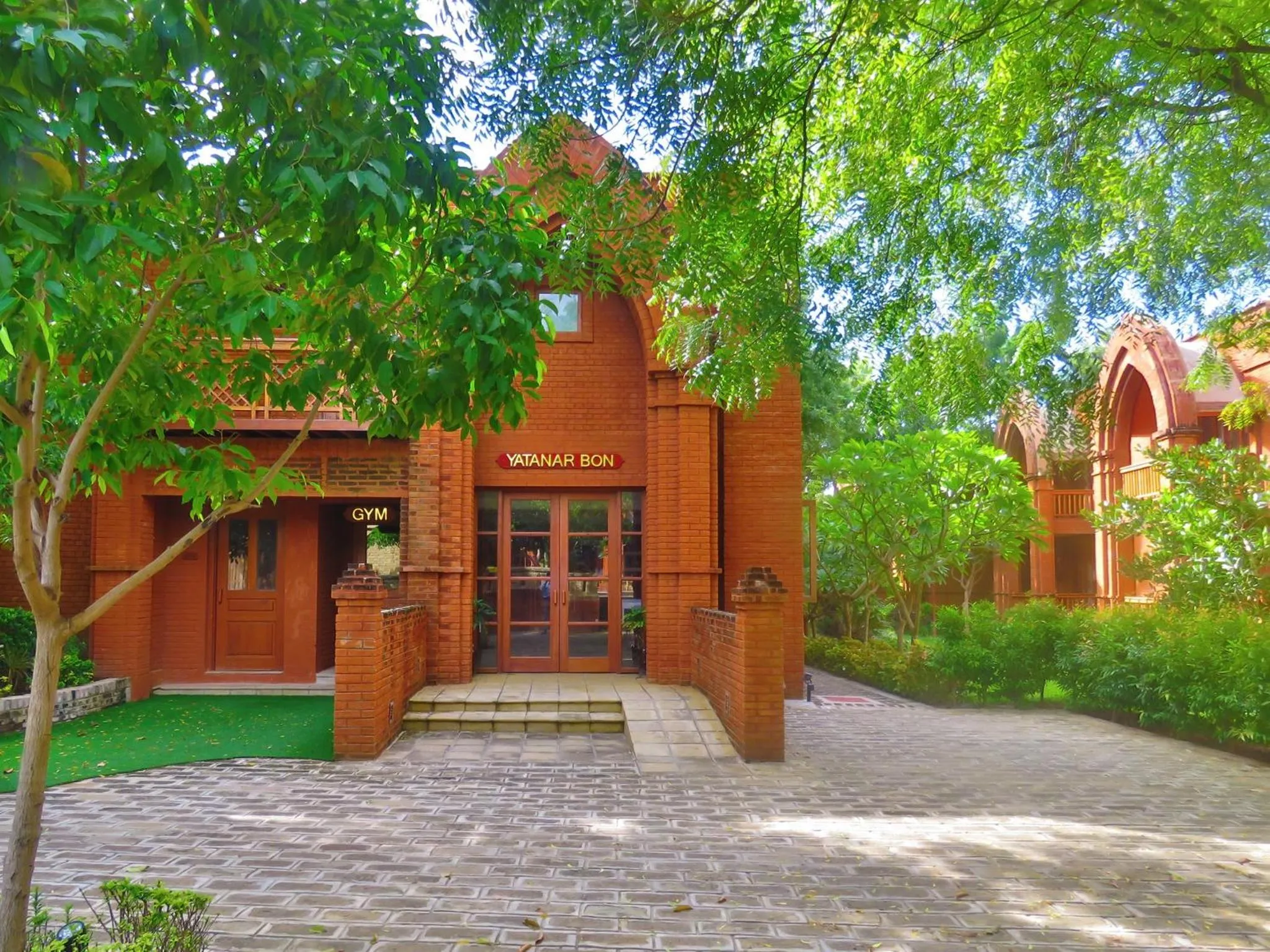 Property building in Heritage Bagan Hotel