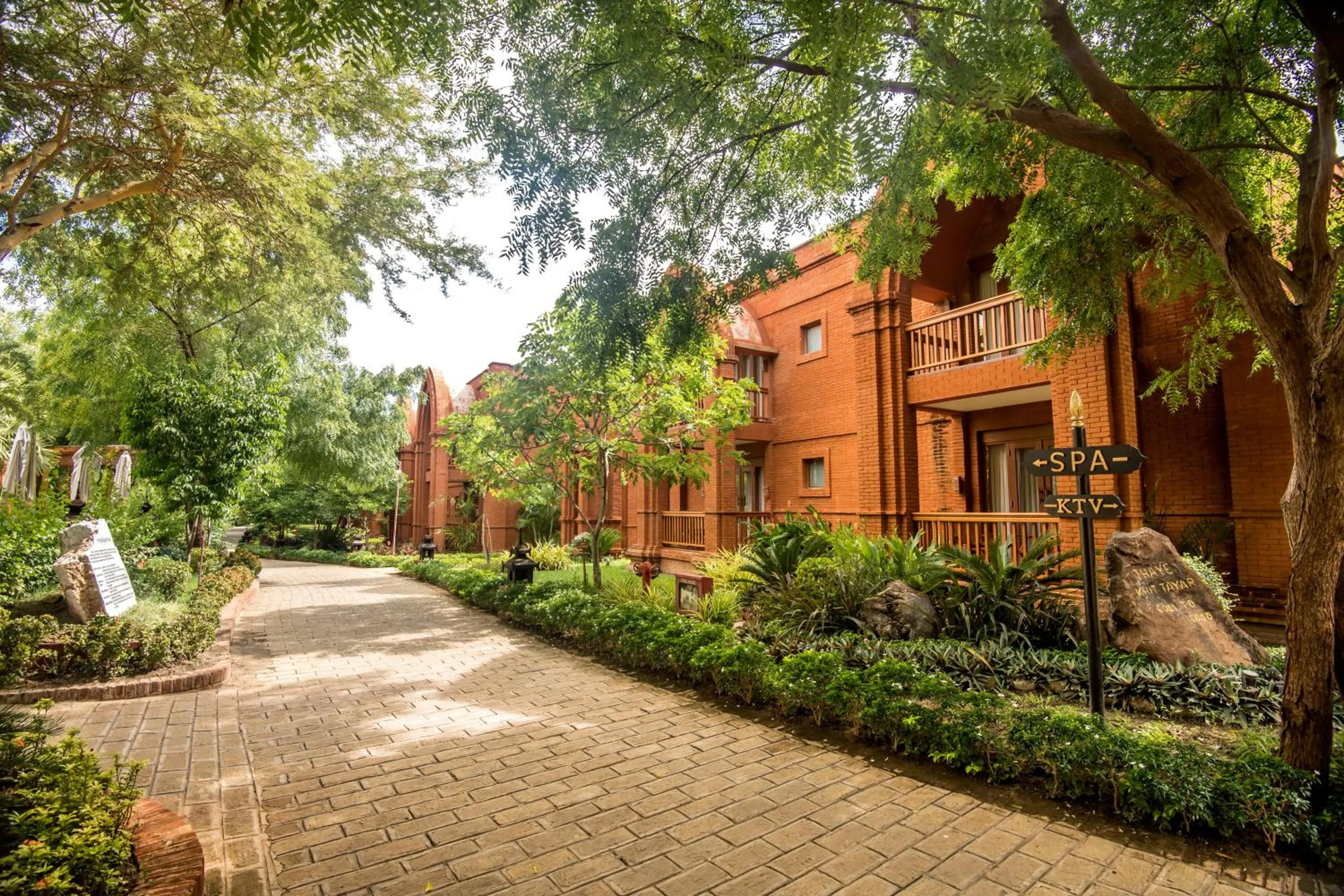 Property building in Heritage Bagan Hotel