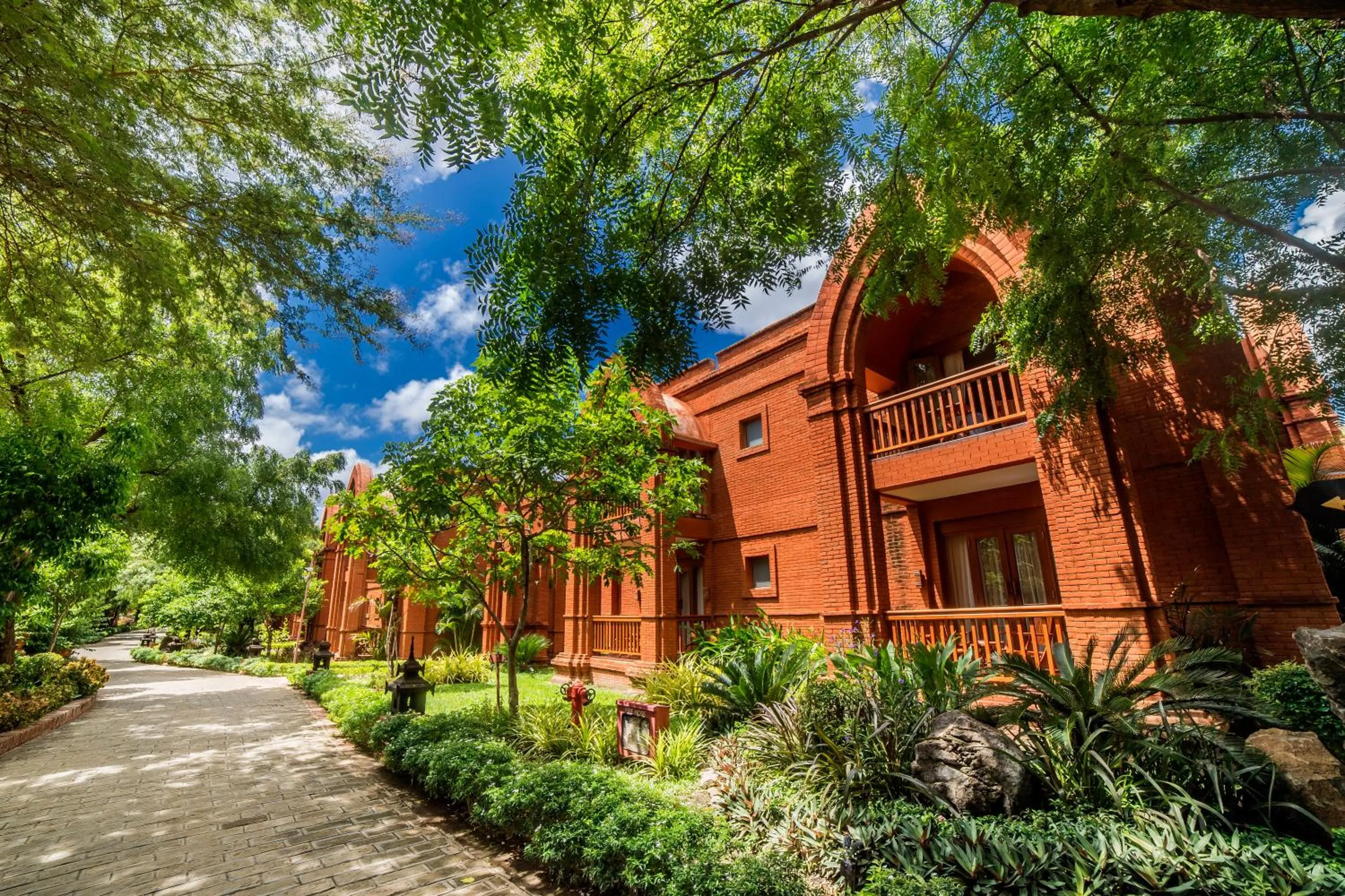 Property building in Heritage Bagan Hotel