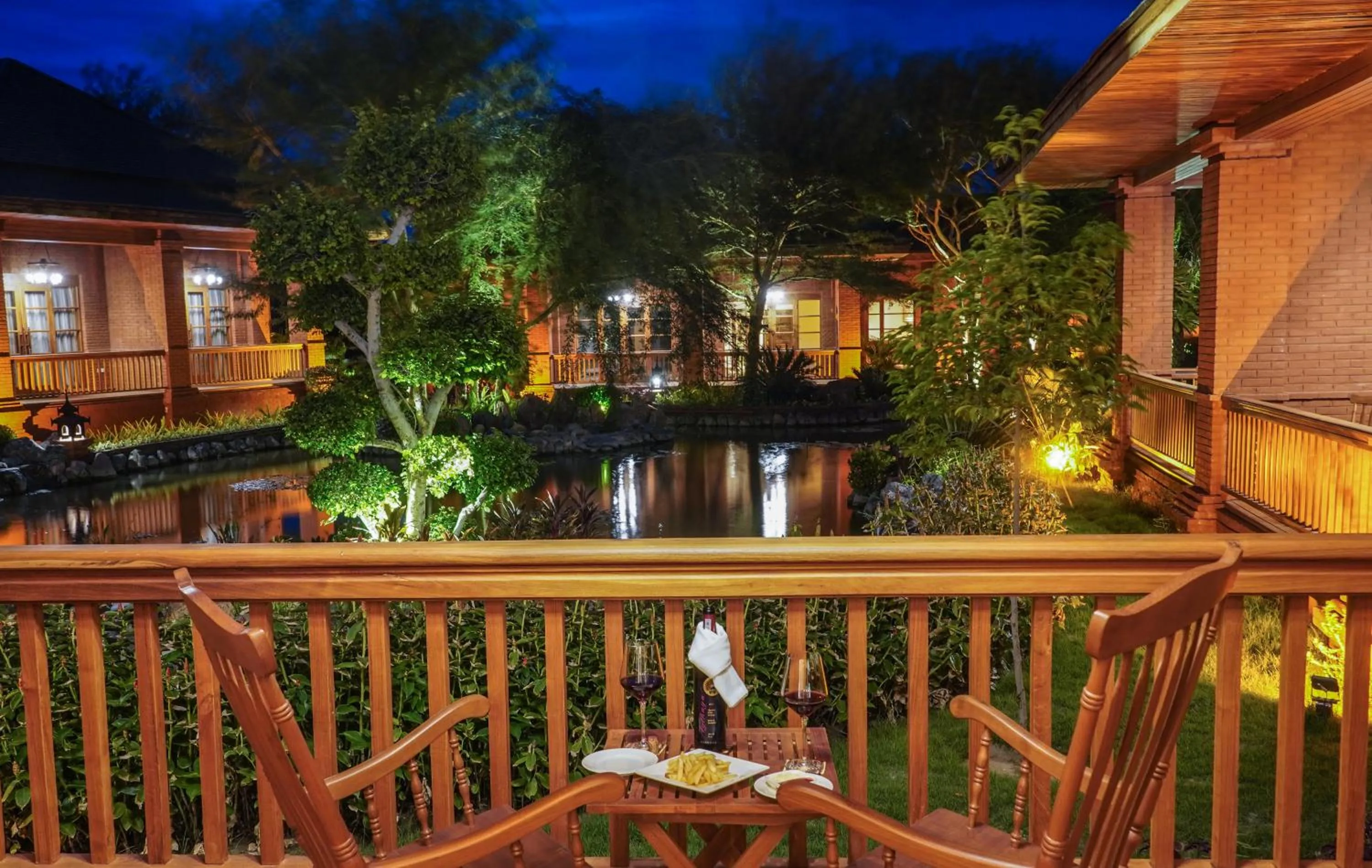 Balcony/Terrace in Heritage Bagan Hotel