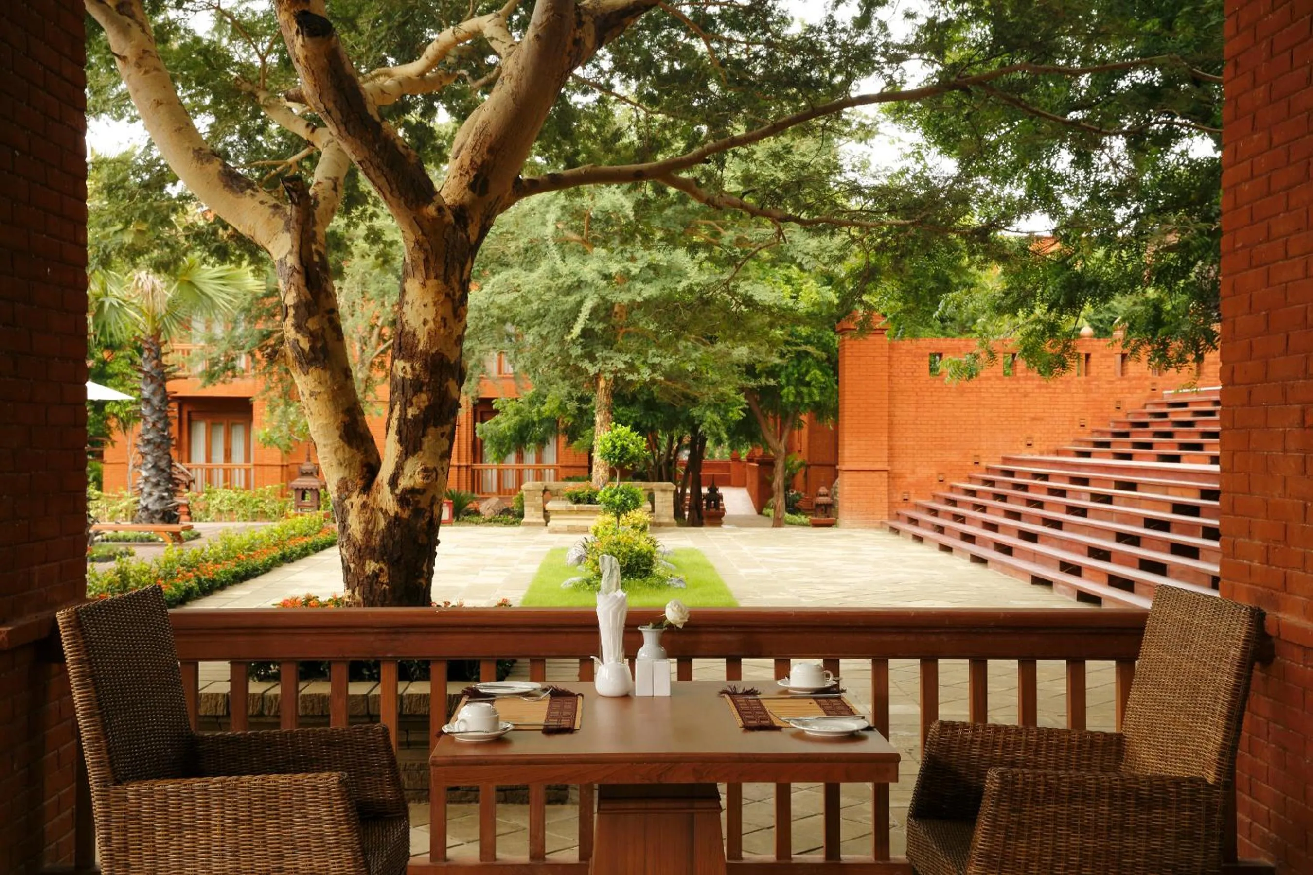 Restaurant/places to eat in Heritage Bagan Hotel