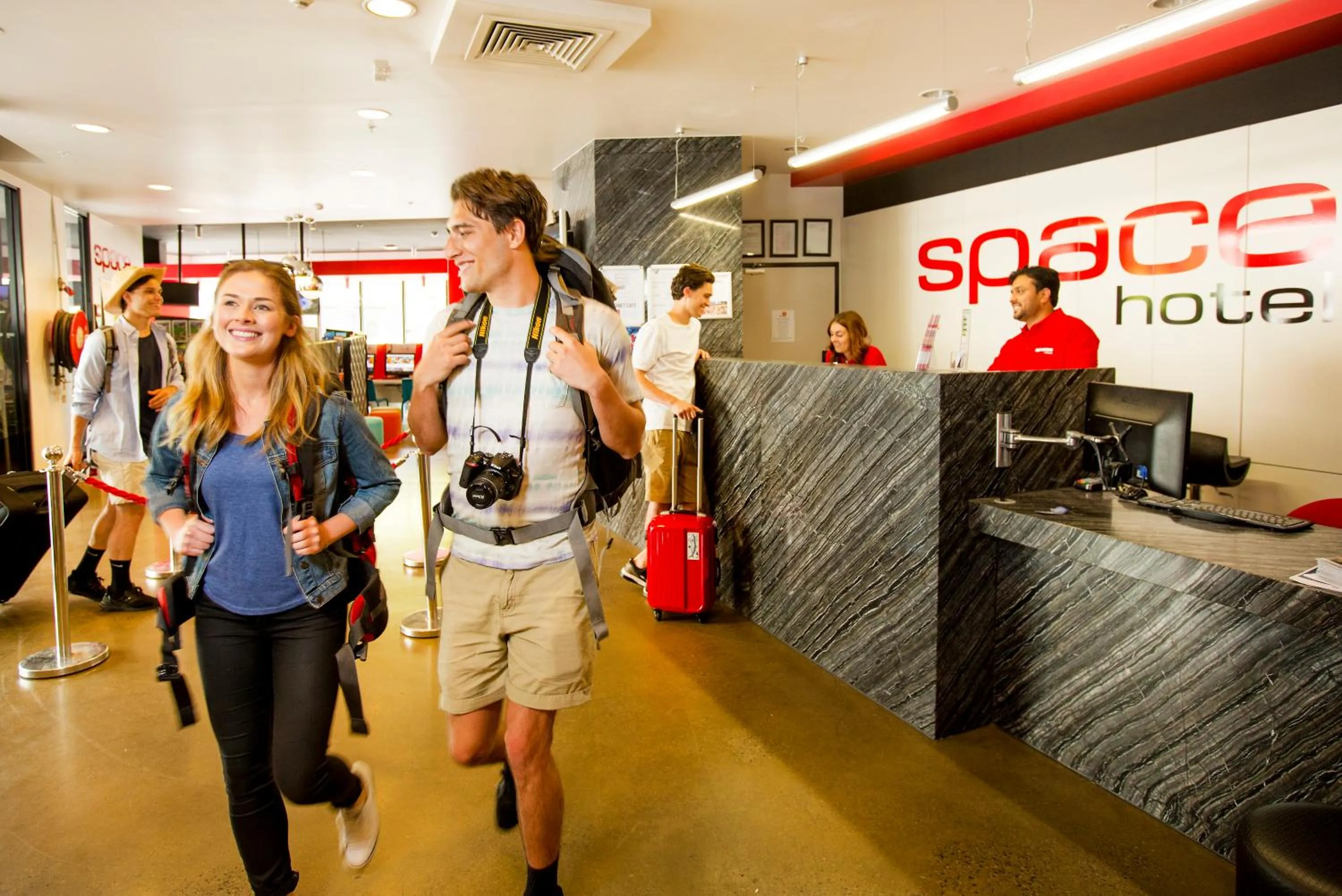 Lobby or reception in Space Hotel