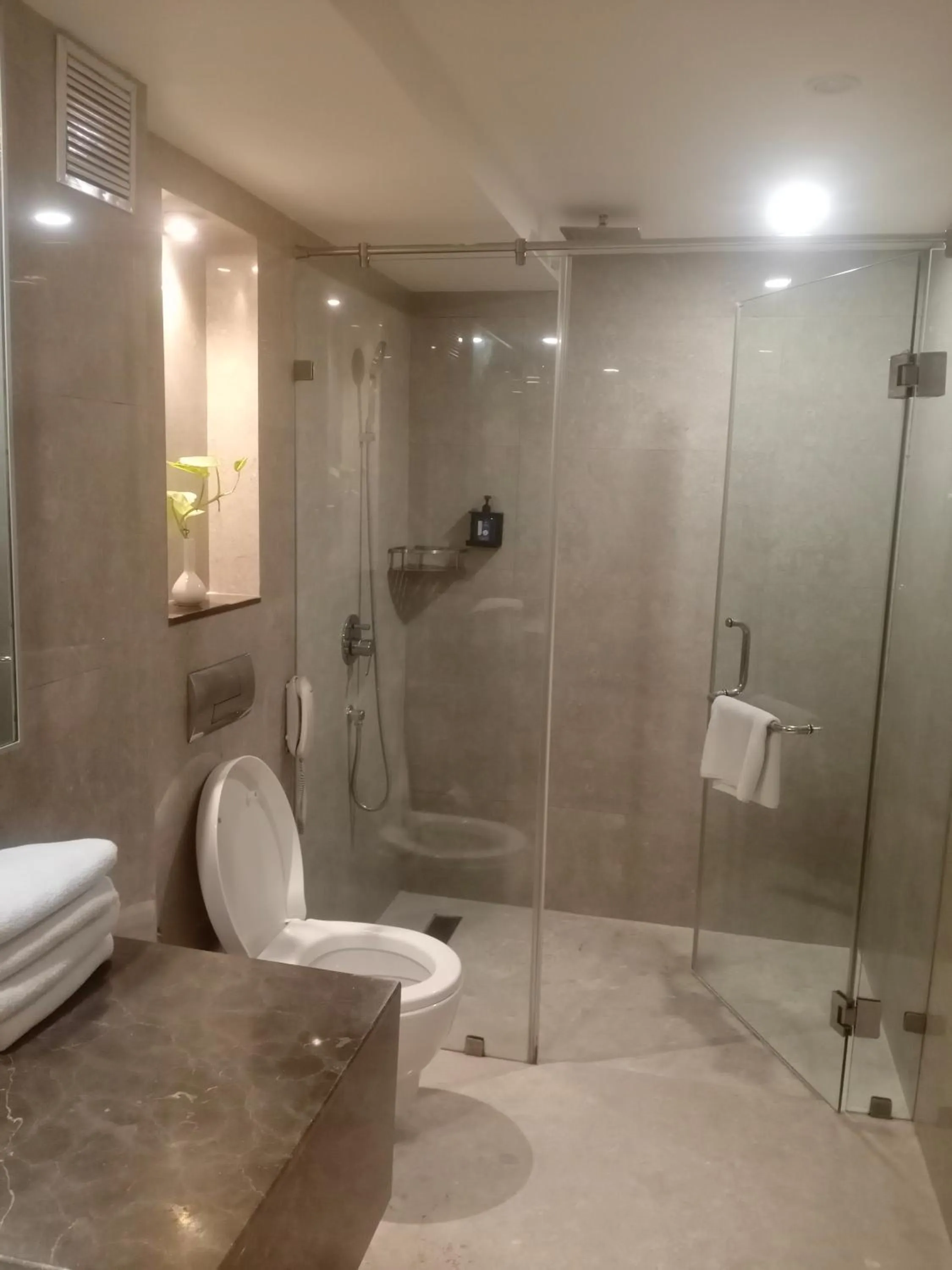 Bathroom in Sarovar Portico Rivera Ahmedabad