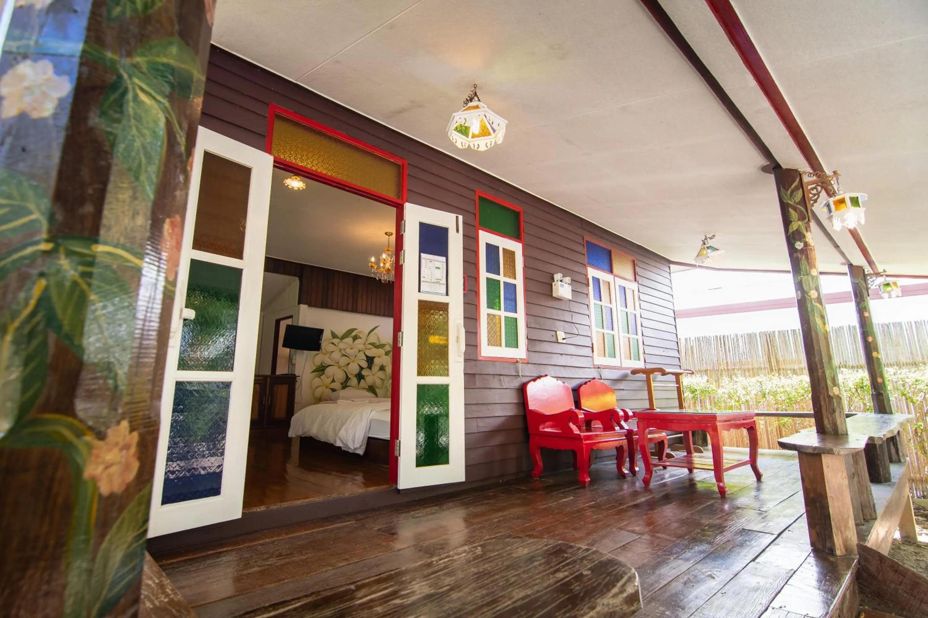 Balcony/Terrace in Baan Imm Sook Resort