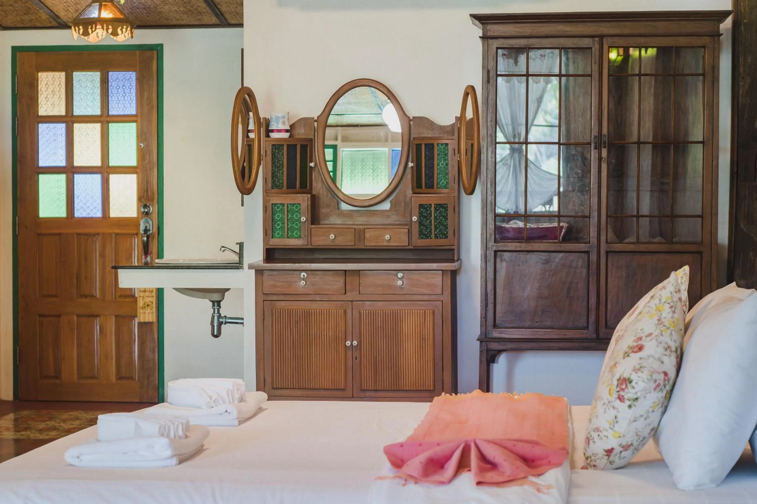 Bedroom, Bed in Baan Imm Sook Resort