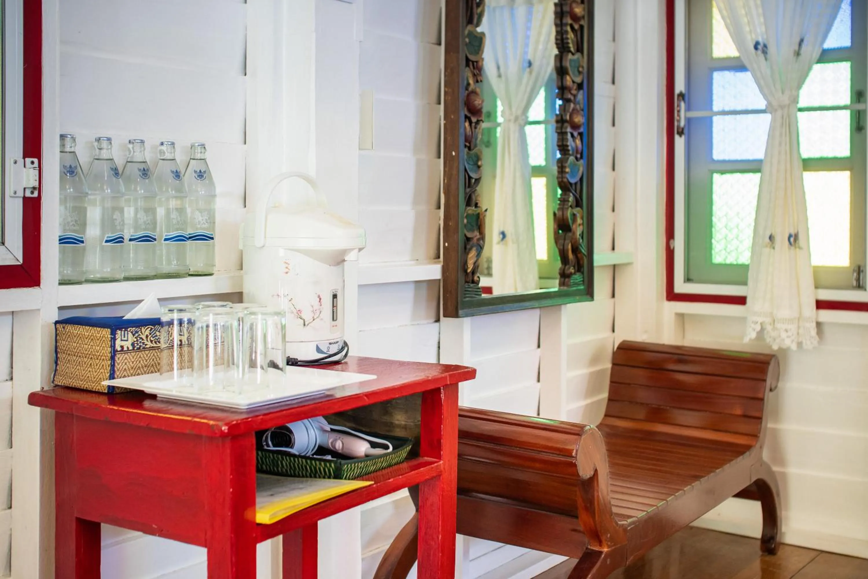 Seating area in Baan Imm Sook Resort