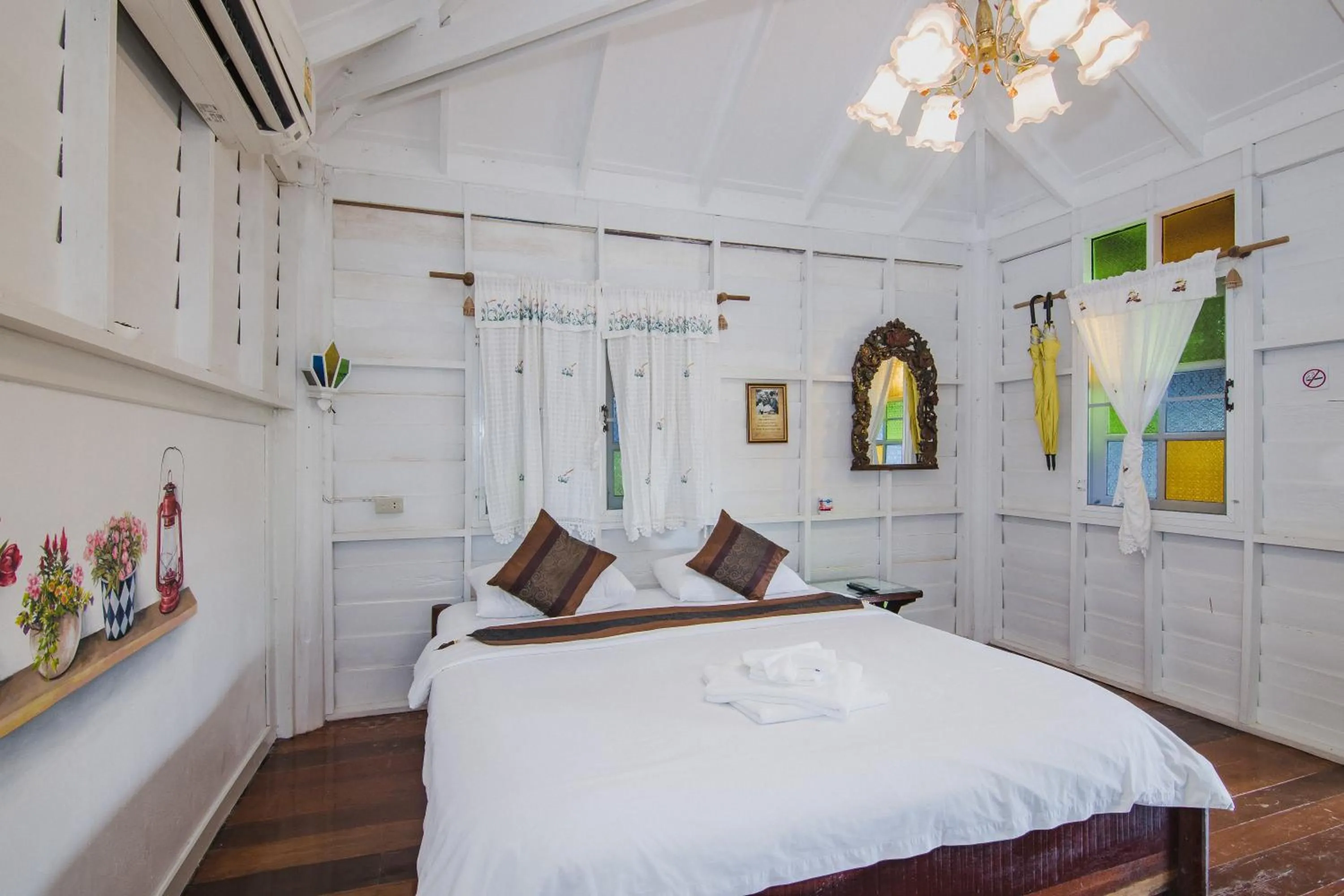 Bedroom, Bed in Baan Imm Sook Resort