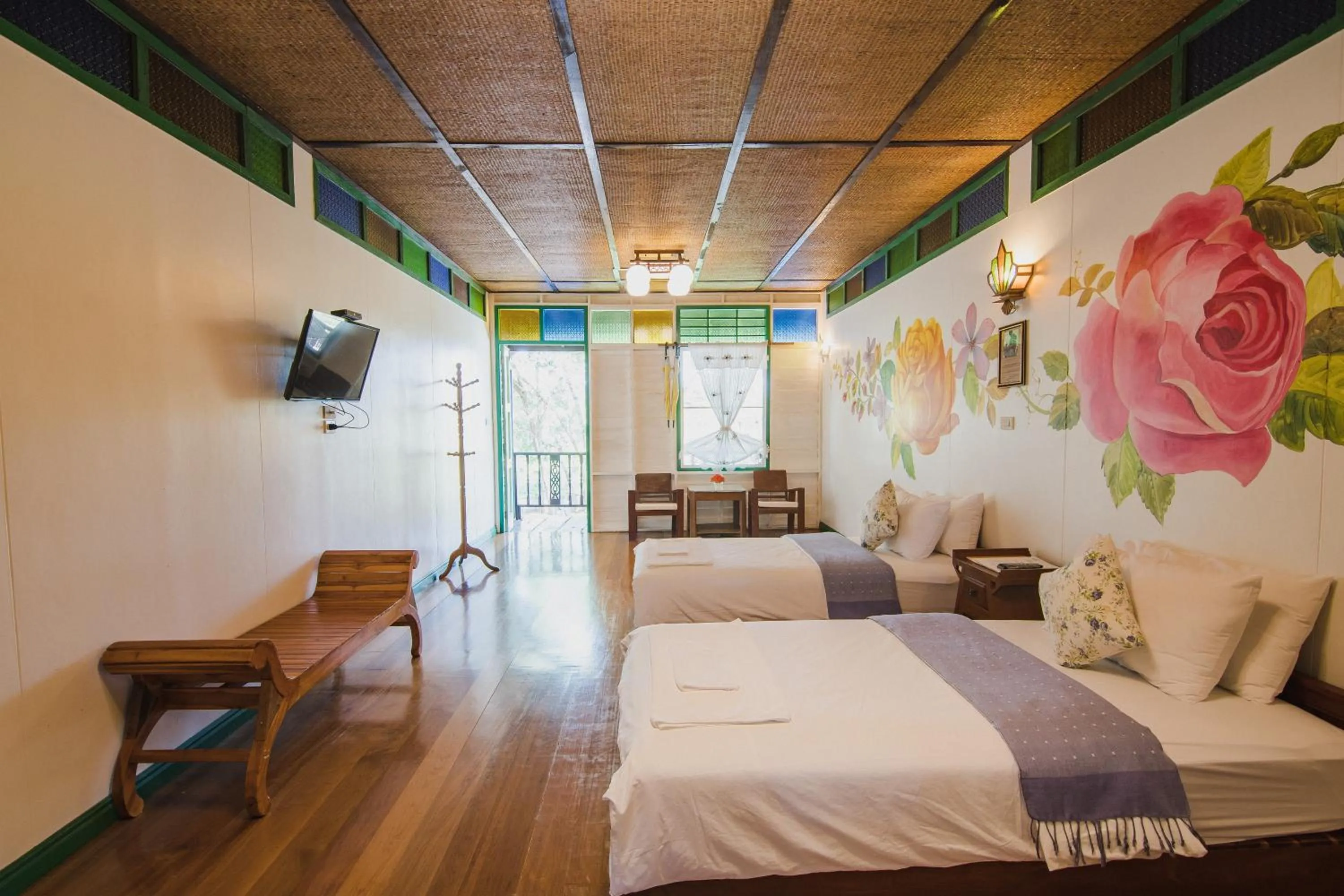 Bedroom, Bed in Baan Imm Sook Resort