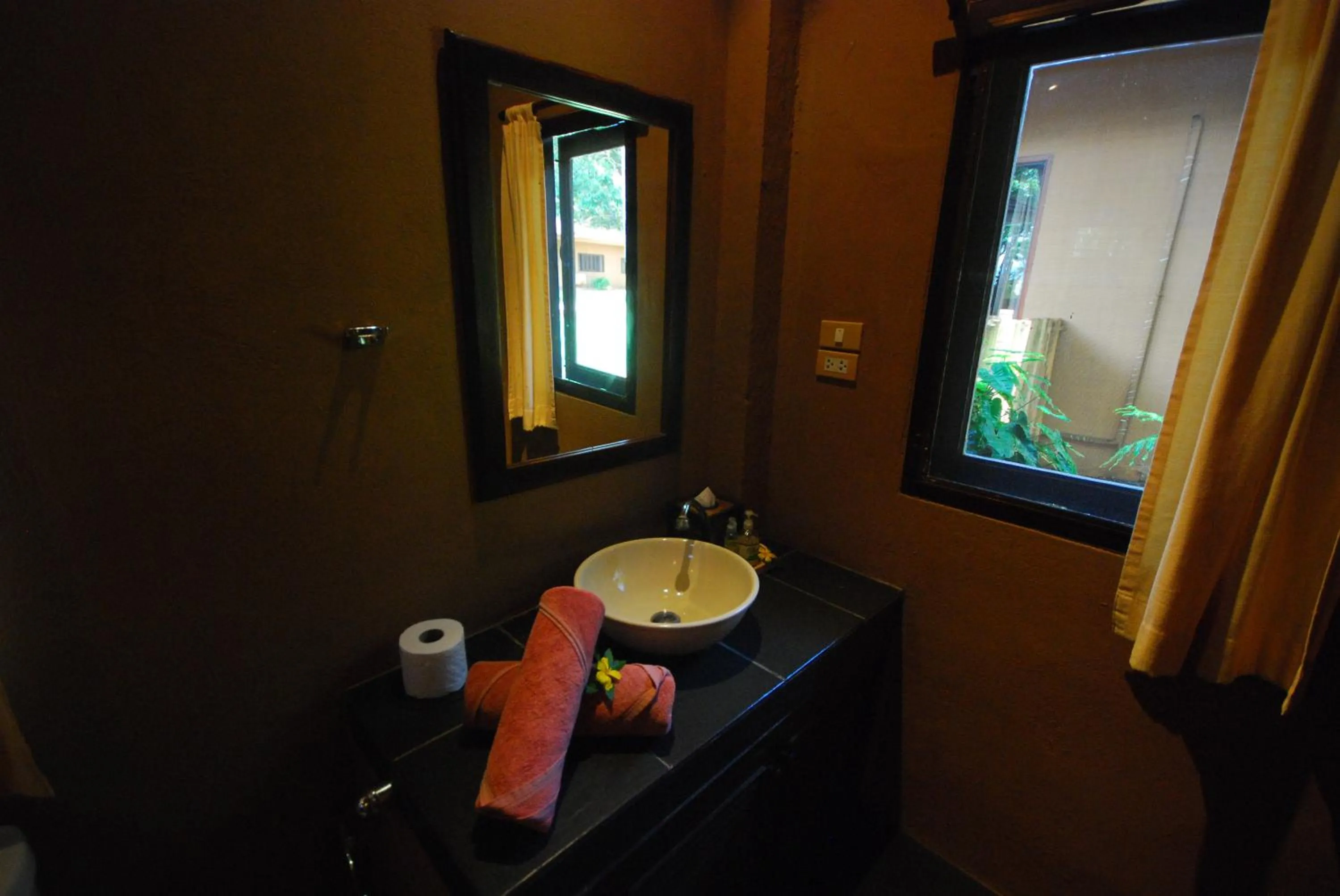 Bathroom in Melina Beach Front Bungalows