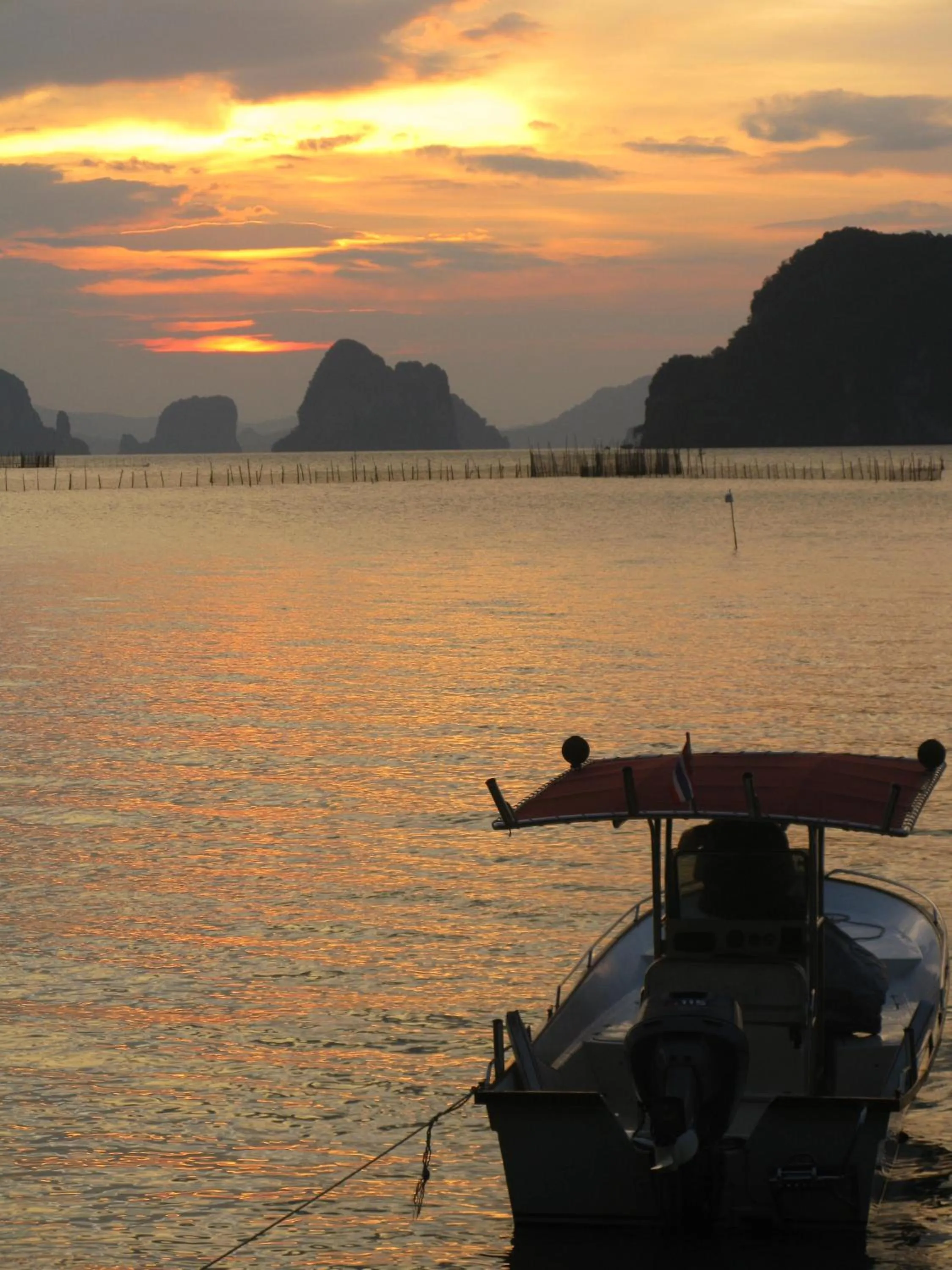 Sea view in Melina Beach Front Bungalows