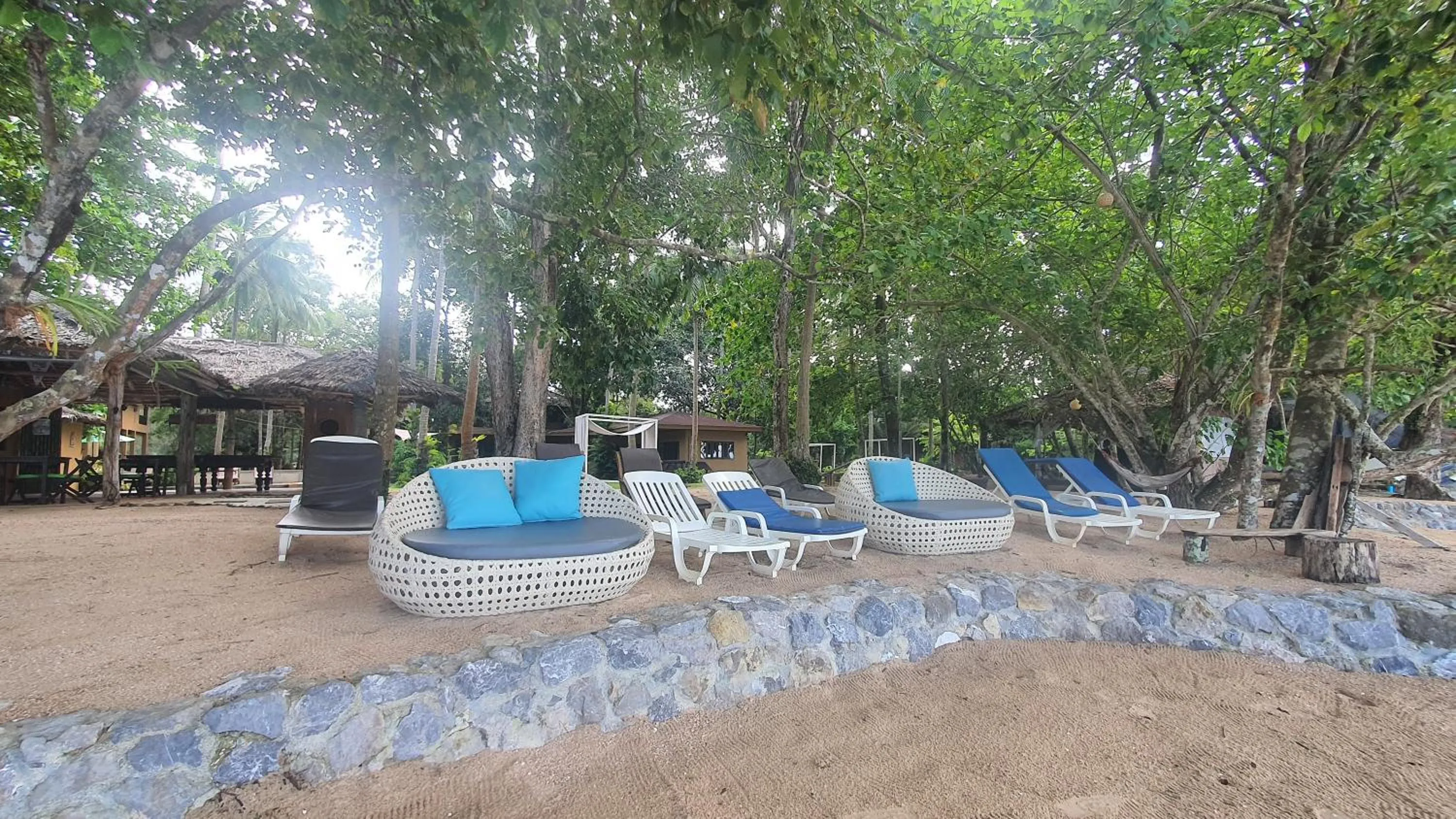 Beach in Melina Beach Front Bungalows