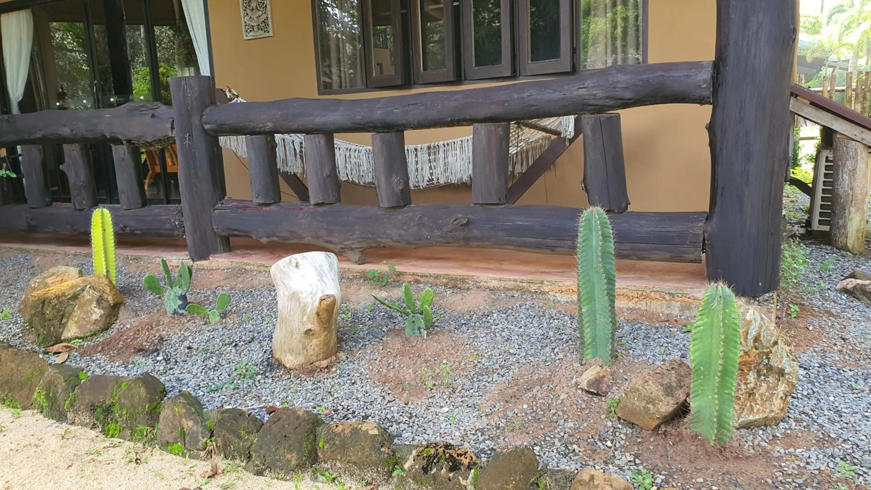 Balcony/Terrace in Melina Beach Front Bungalows