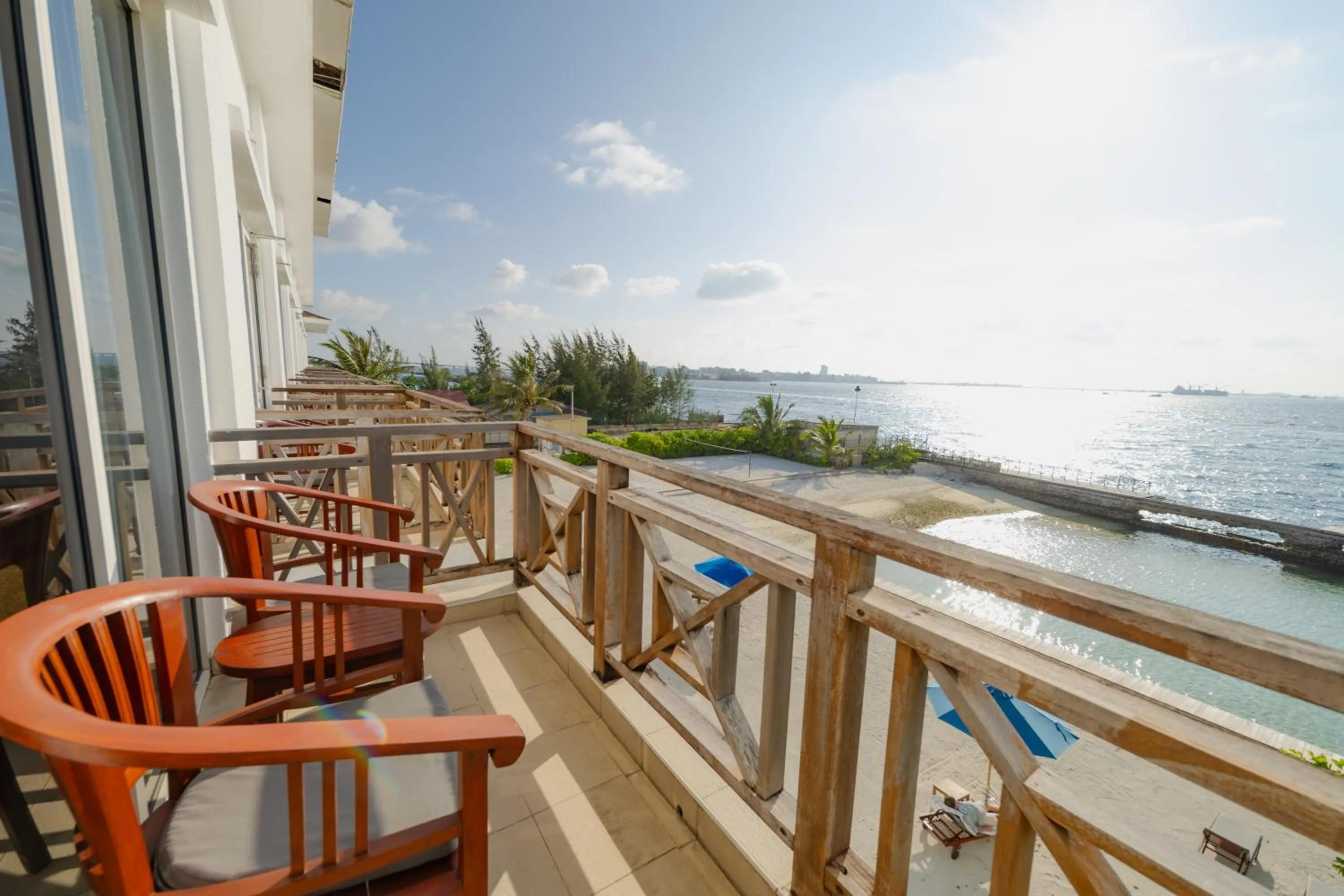 View (from property/room) in Hulhule Island Hotel- Private Beach Access & Airport Pick-up and Drop