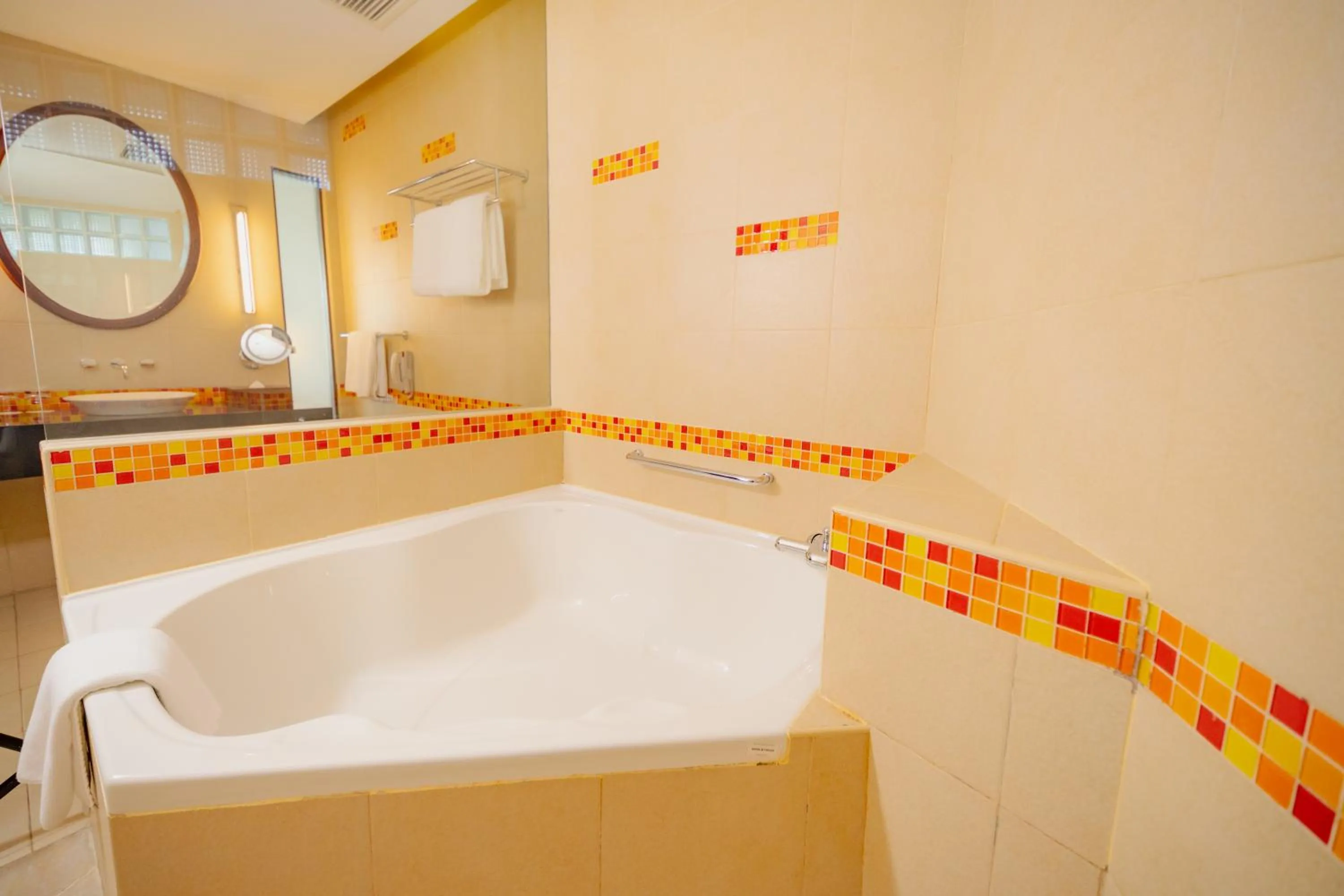 Bathroom in Hulhule Island Hotel- Private Beach Access & Airport Pick-up and Drop