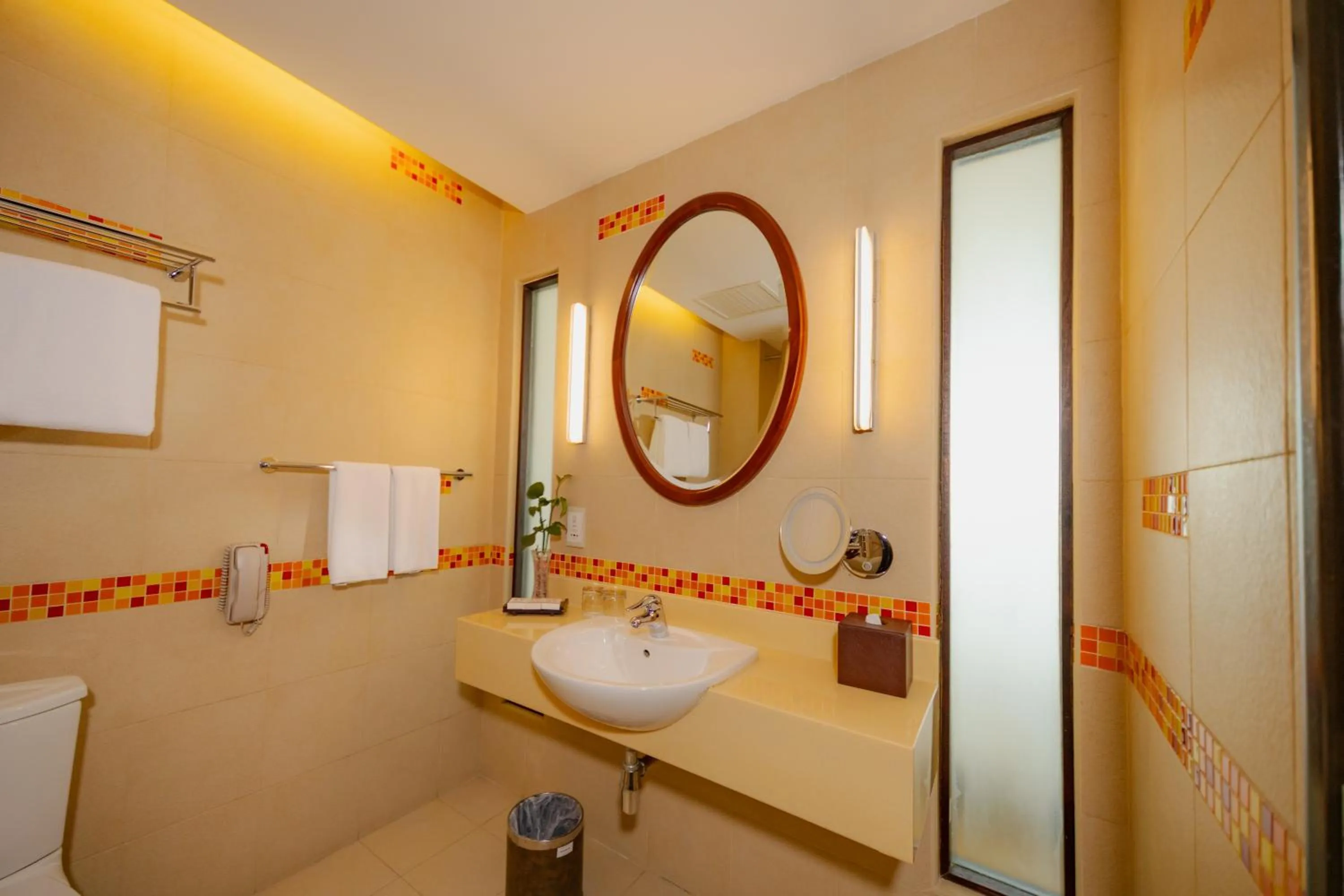 Bathroom in Hulhule Island Hotel- Private Beach Access & Airport Pick-up and Drop