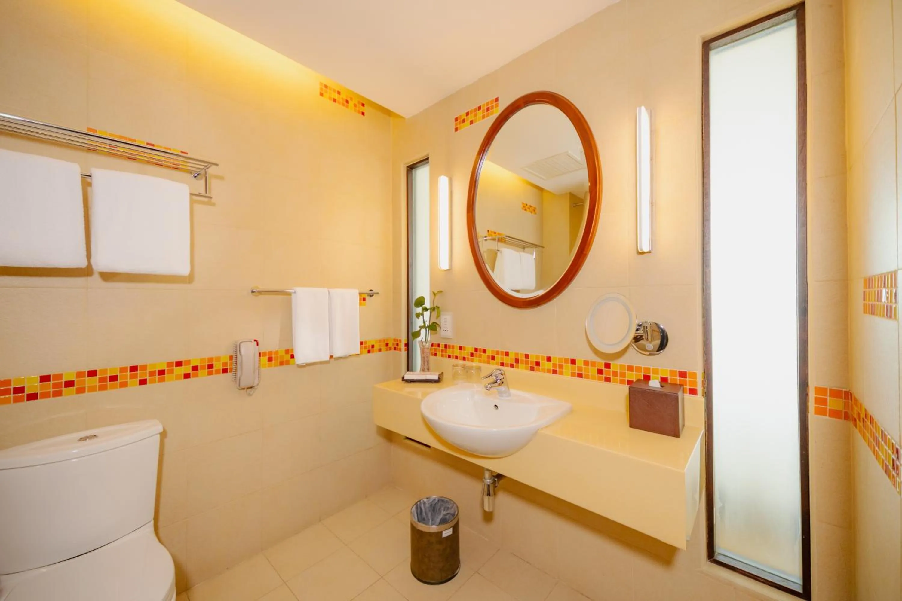 Toilet in Hulhule Island Hotel- Private Beach Access & Airport Pick-up and Drop