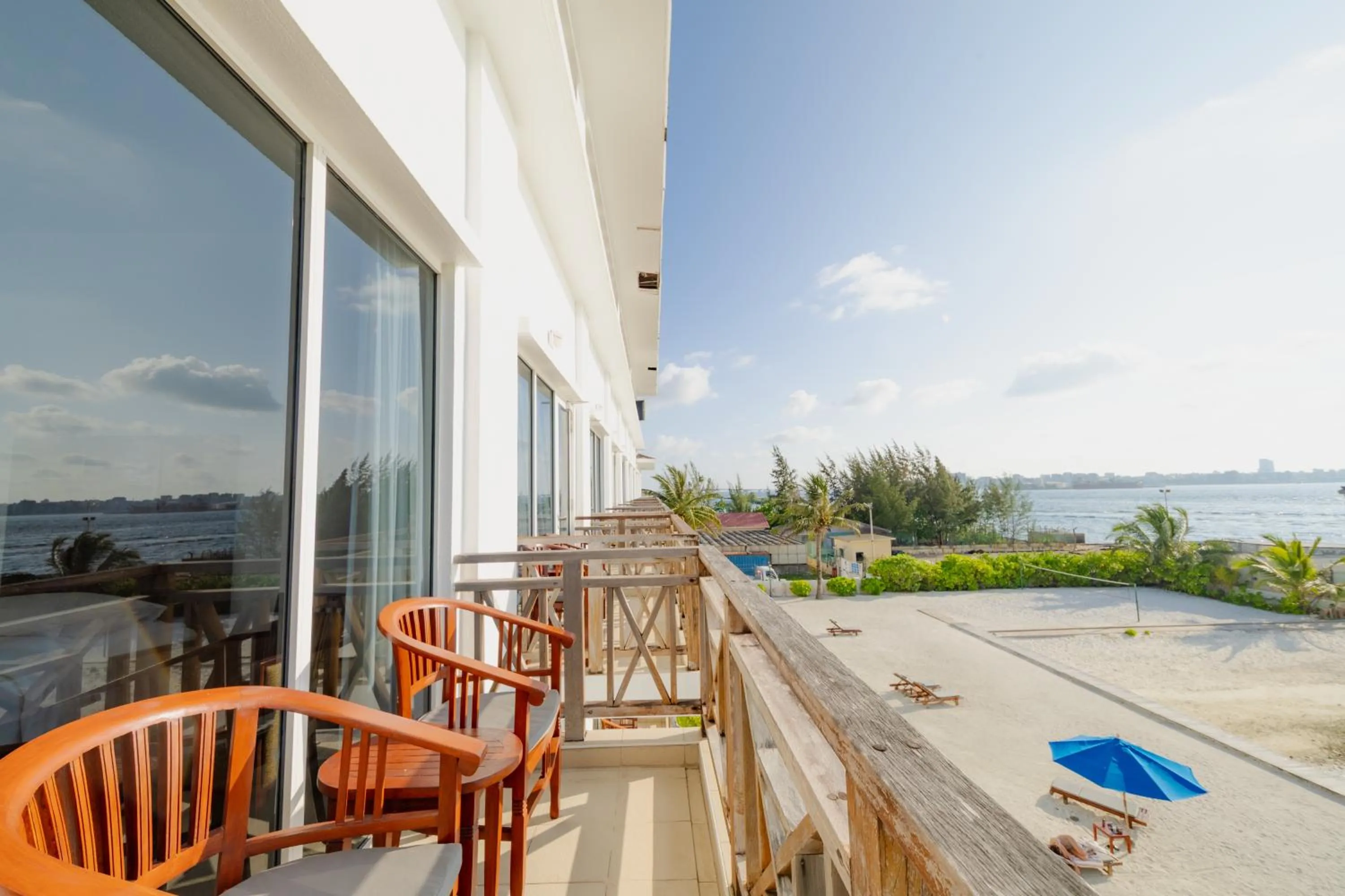 View (from property/room) in Hulhule Island Hotel- Private Beach Access & Airport Pick-up and Drop