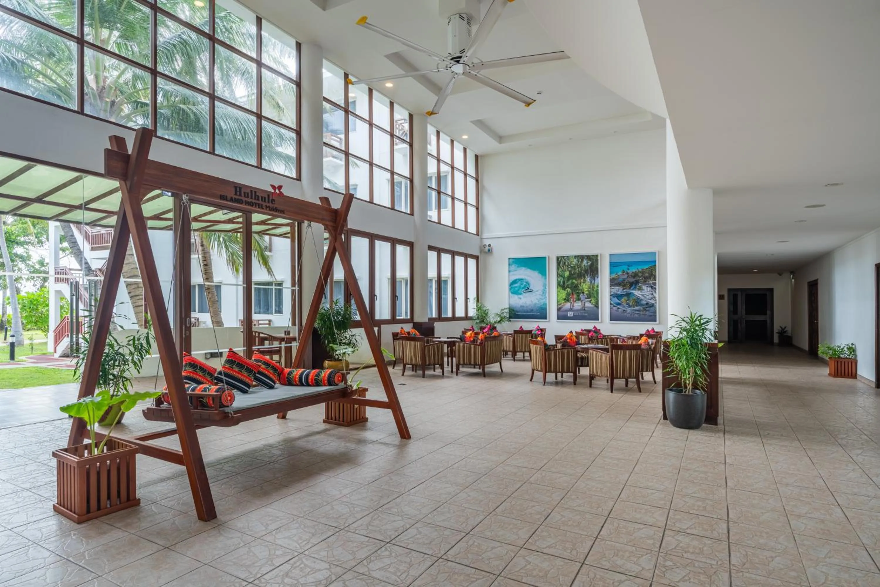 Property building in Hulhule Island Hotel- Private Beach Access & Airport Pick-up and Drop