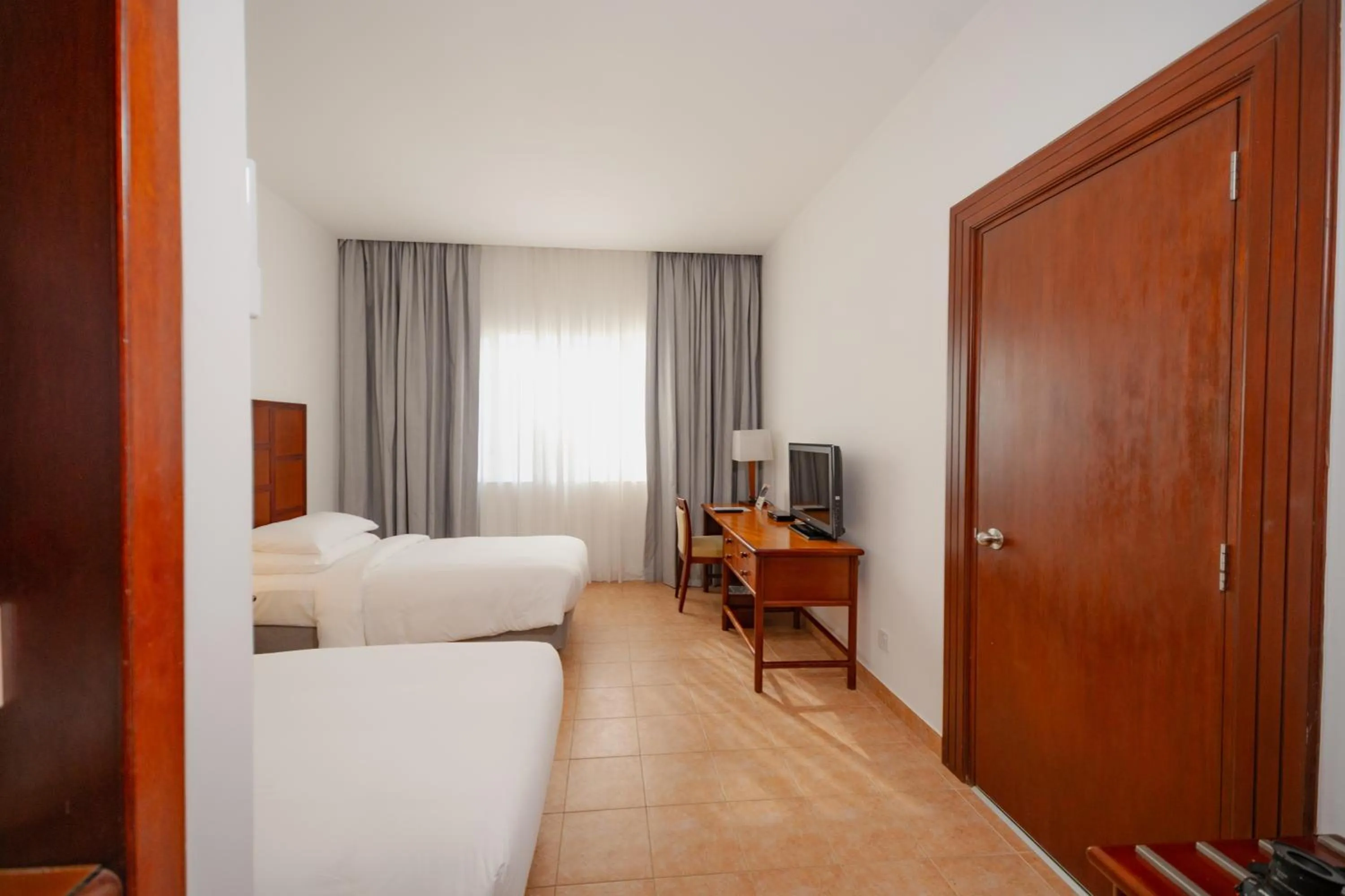 Bedroom, Bed in Hulhule Island Hotel- Private Beach Access & Airport Pick-up and Drop