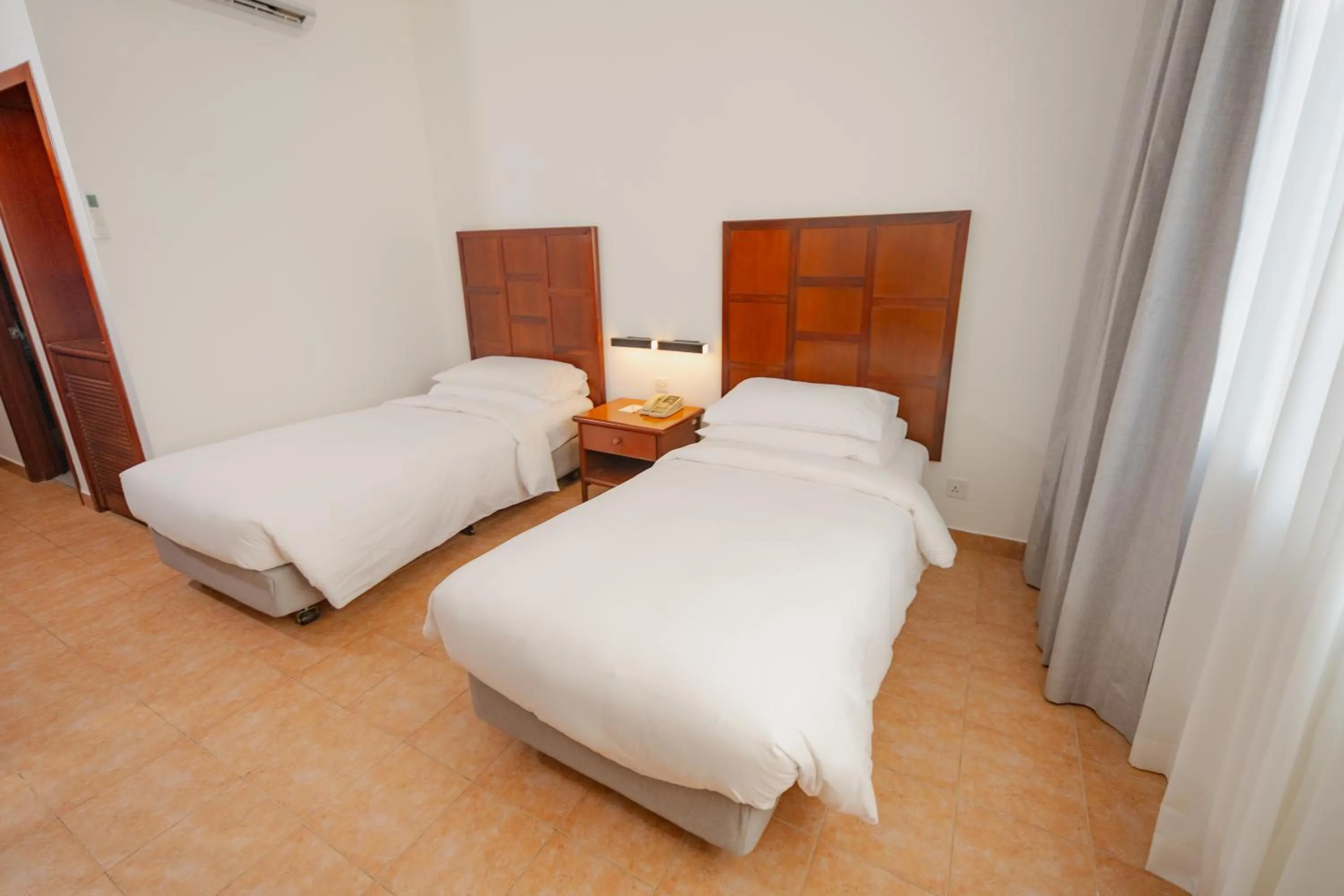 Bedroom, Bed in Hulhule Island Hotel- Private Beach Access & Airport Pick-up and Drop