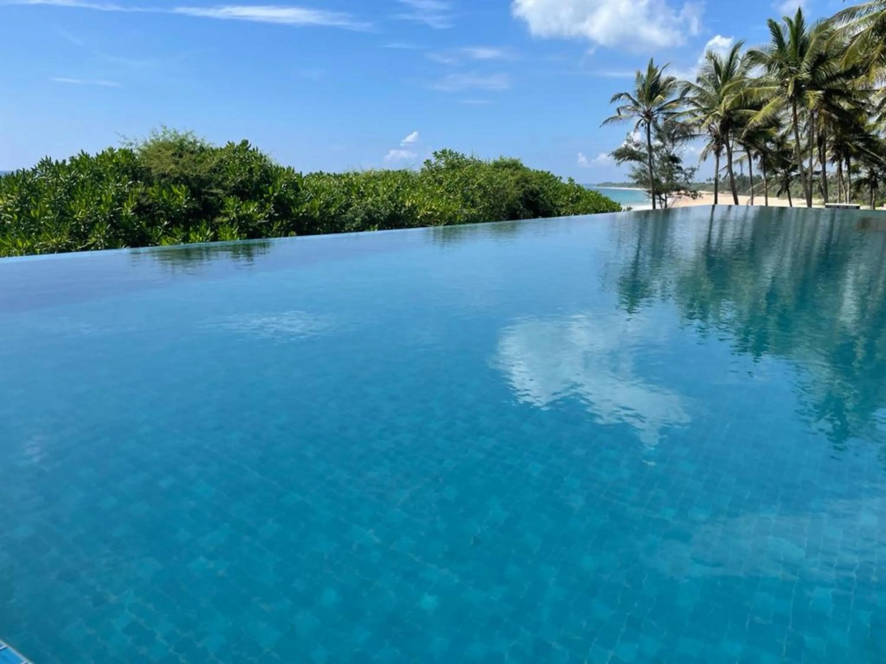 Swimming pool in Ocean Cottage