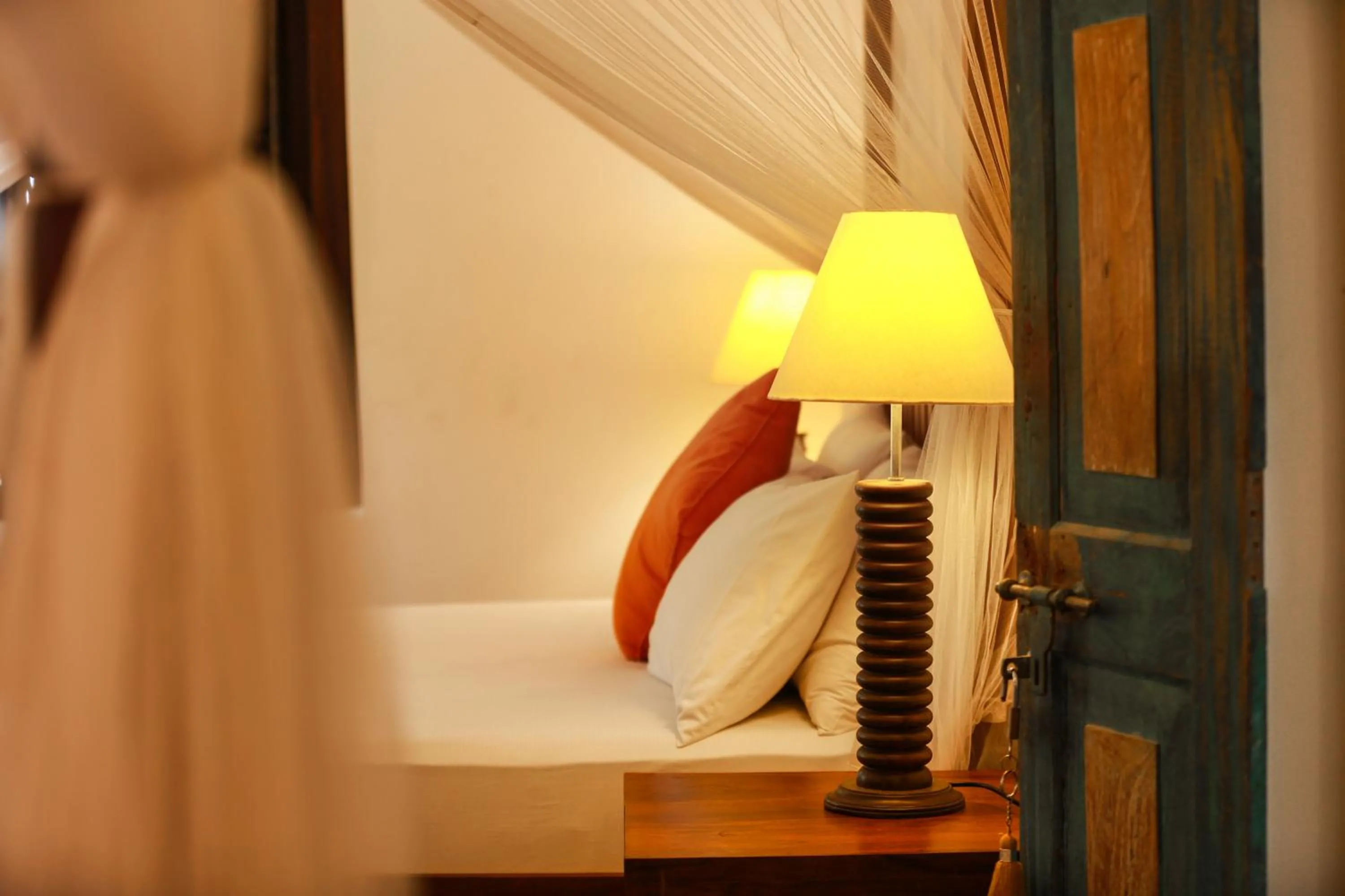 Bed in Ocean Cottage
