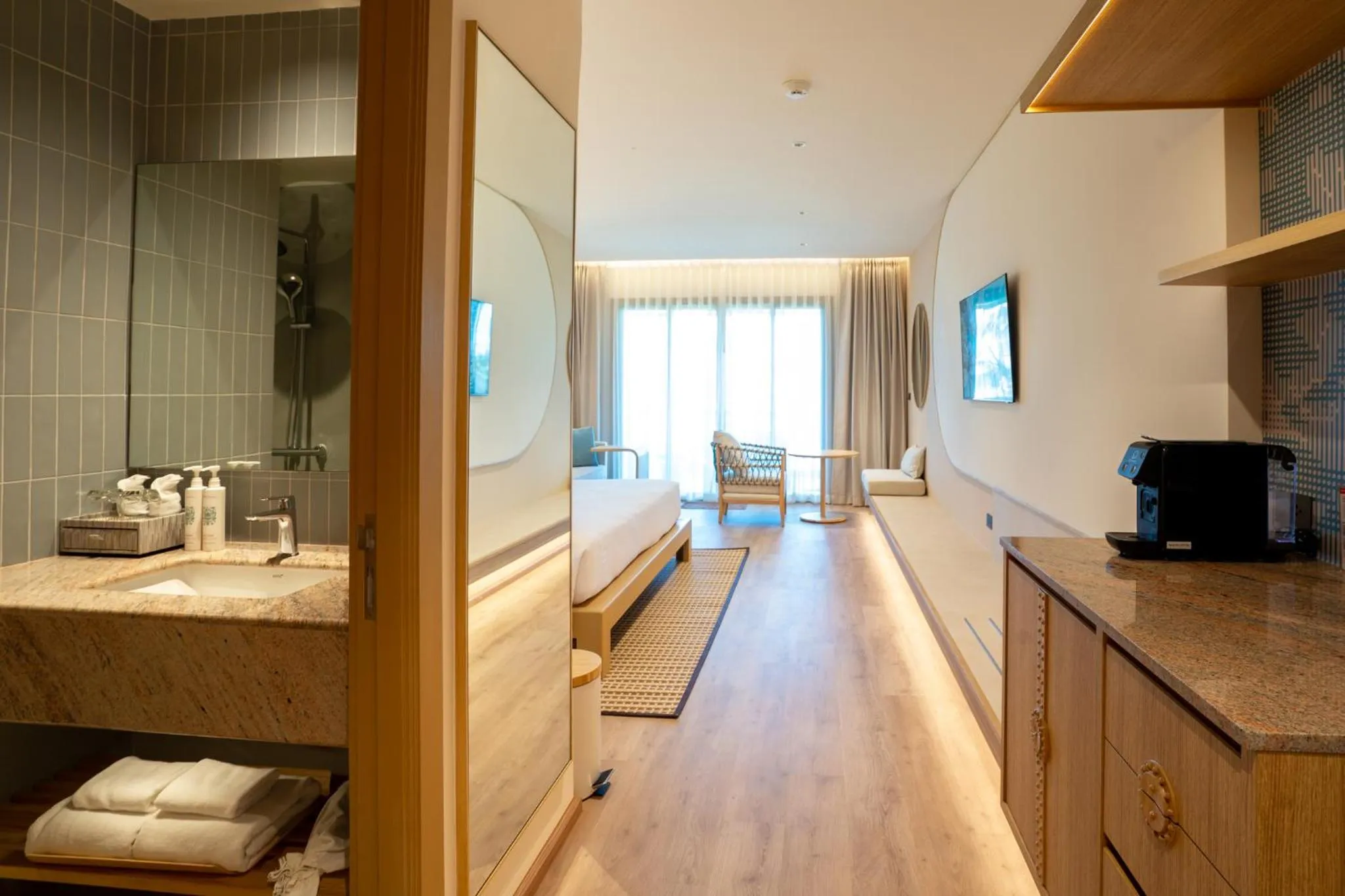 Facade/entrance in KC Grande Resort Koh Chang