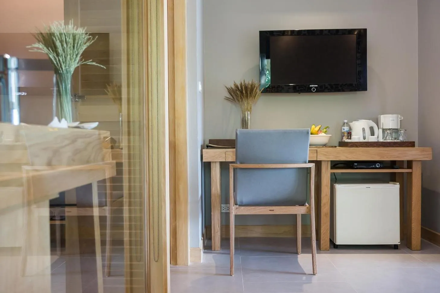 Coffee/tea facilities, Bed in KC Grande Resort Koh Chang