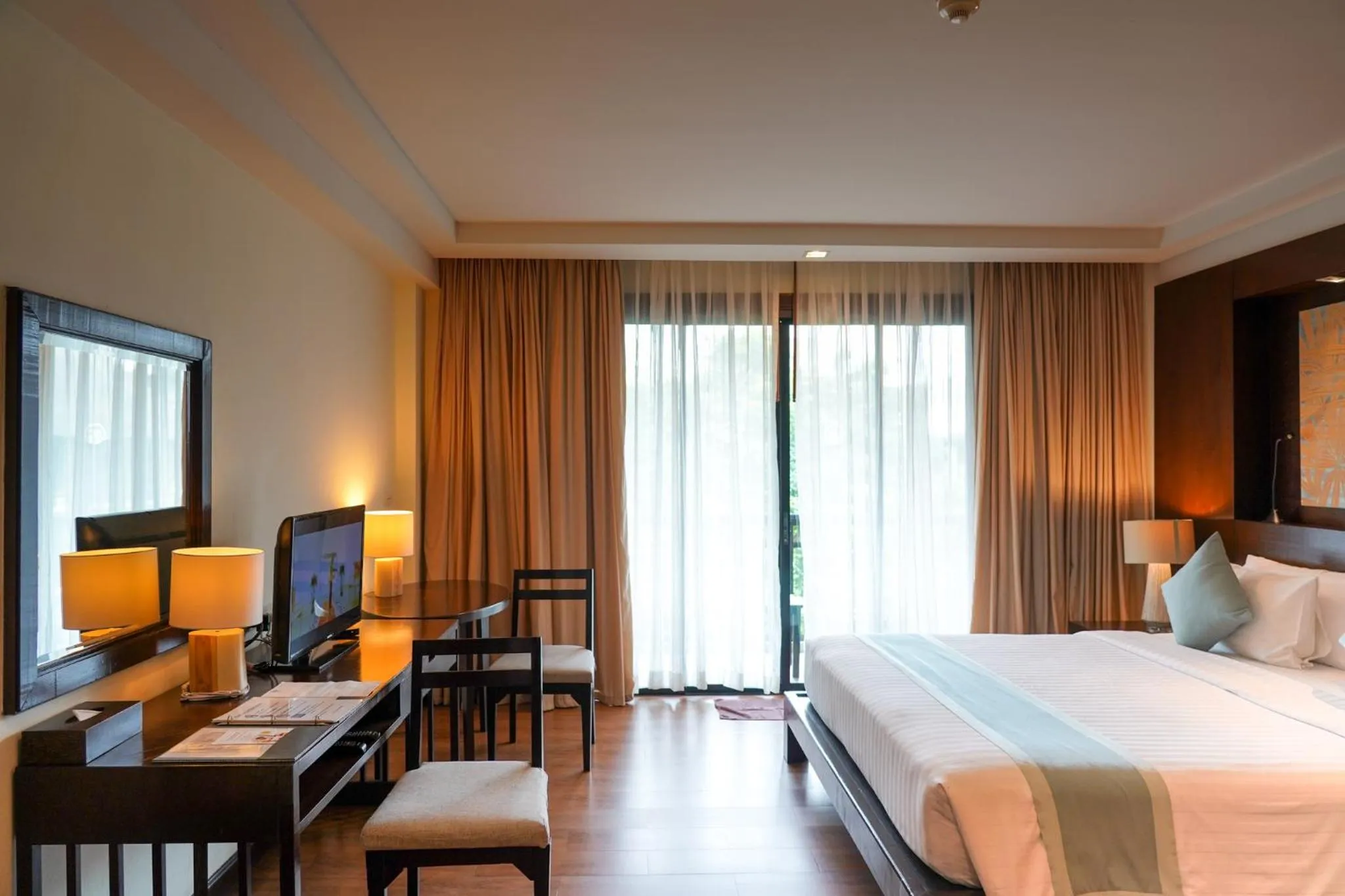 TV and multimedia, Bed in KC Grande Resort Koh Chang