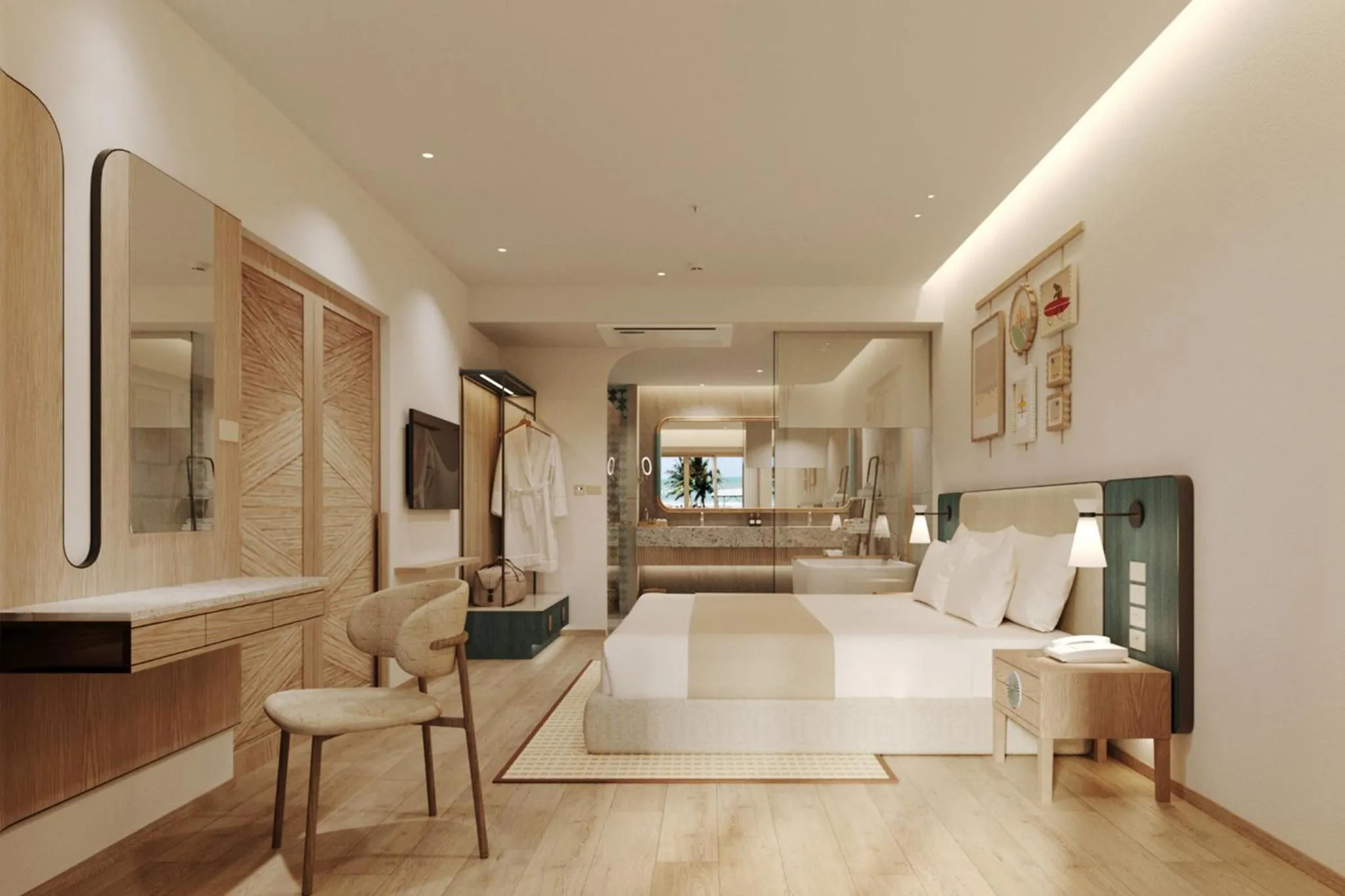 Bedroom, Bed in KC Grande Resort Koh Chang